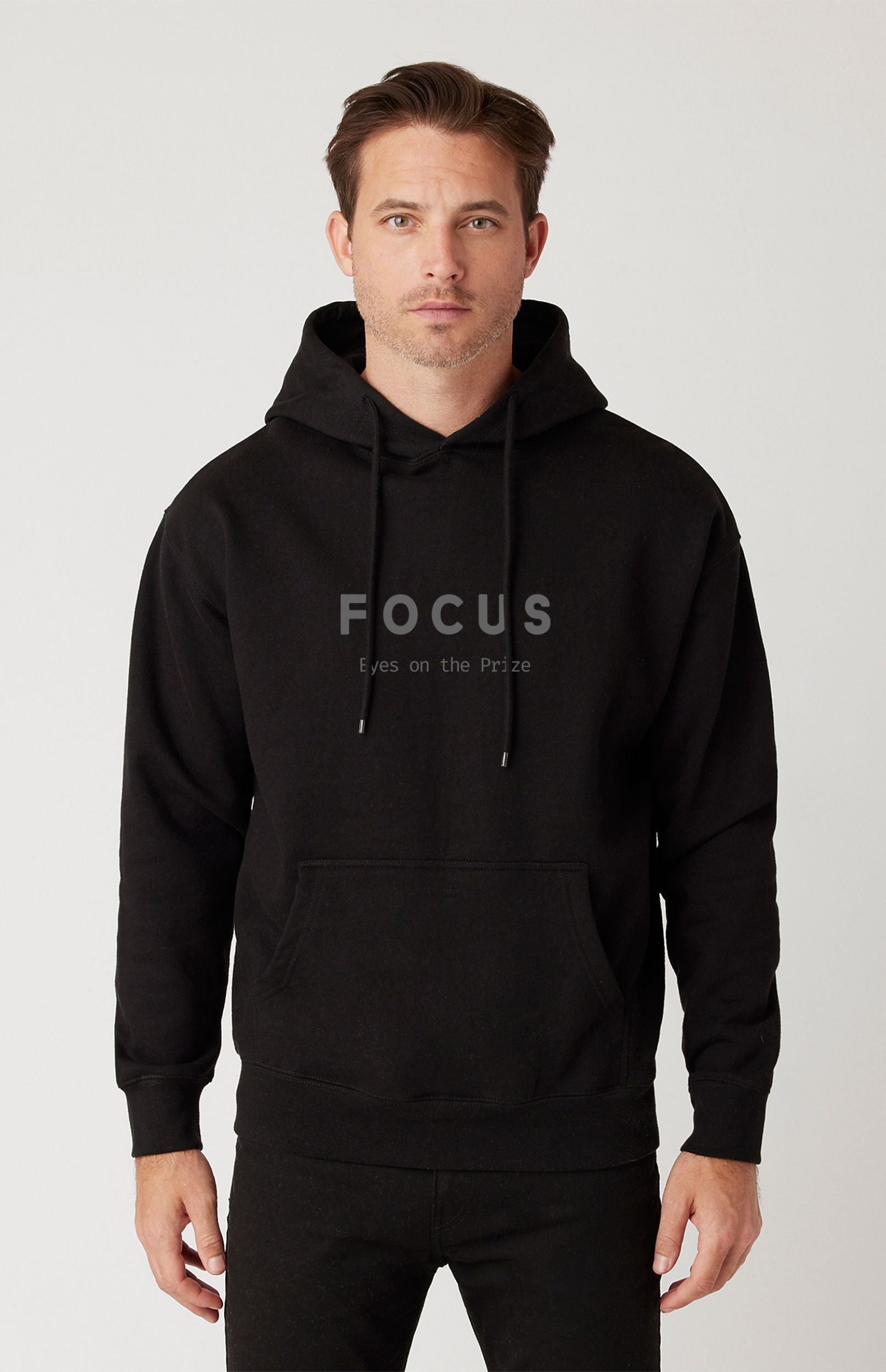 【21AW/国内正規】HOODIE FOCUS / BLACK Focus Hoodie For Extra Focus – Values Driven