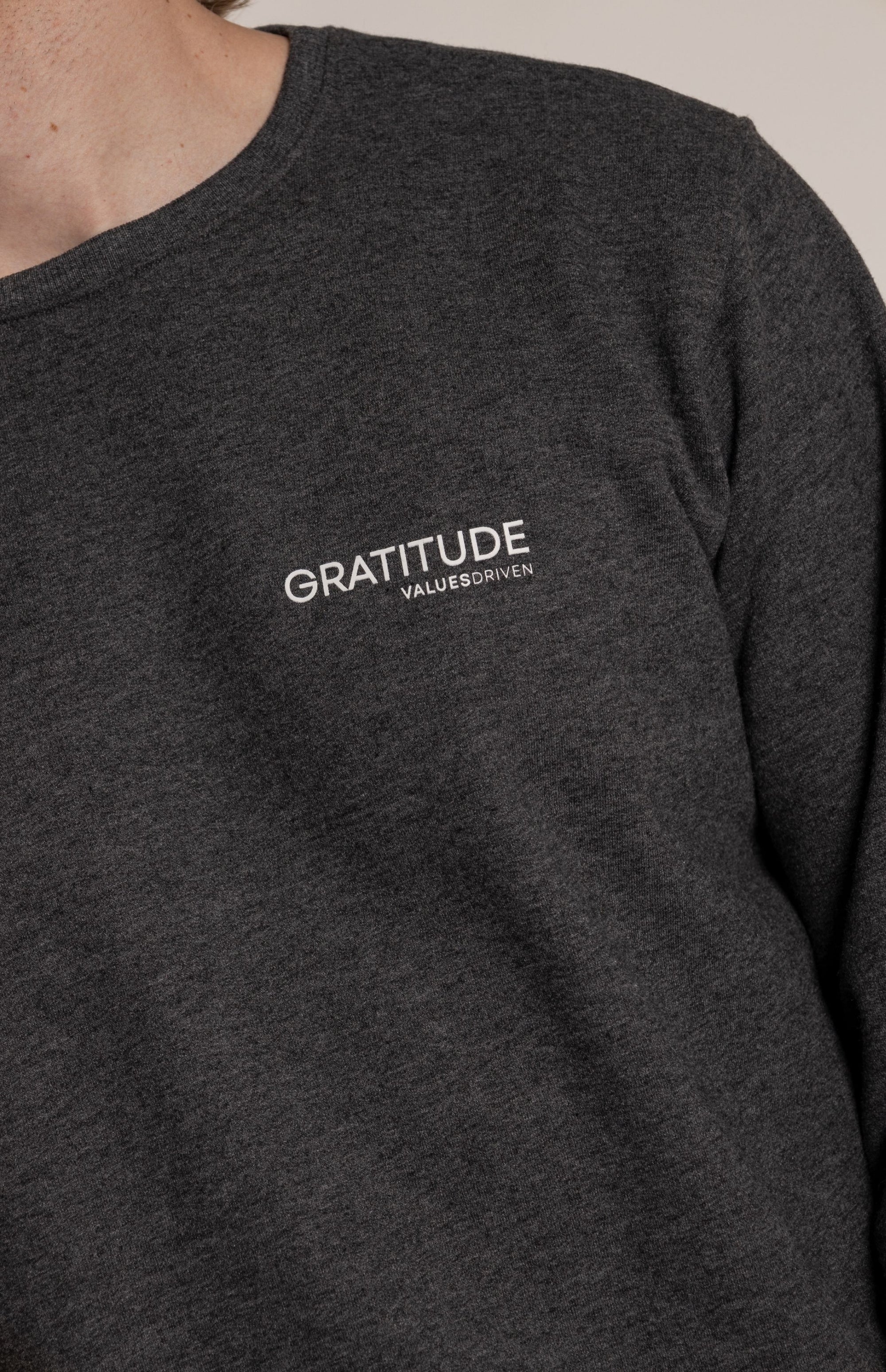 Gratitude Crewneck Gray