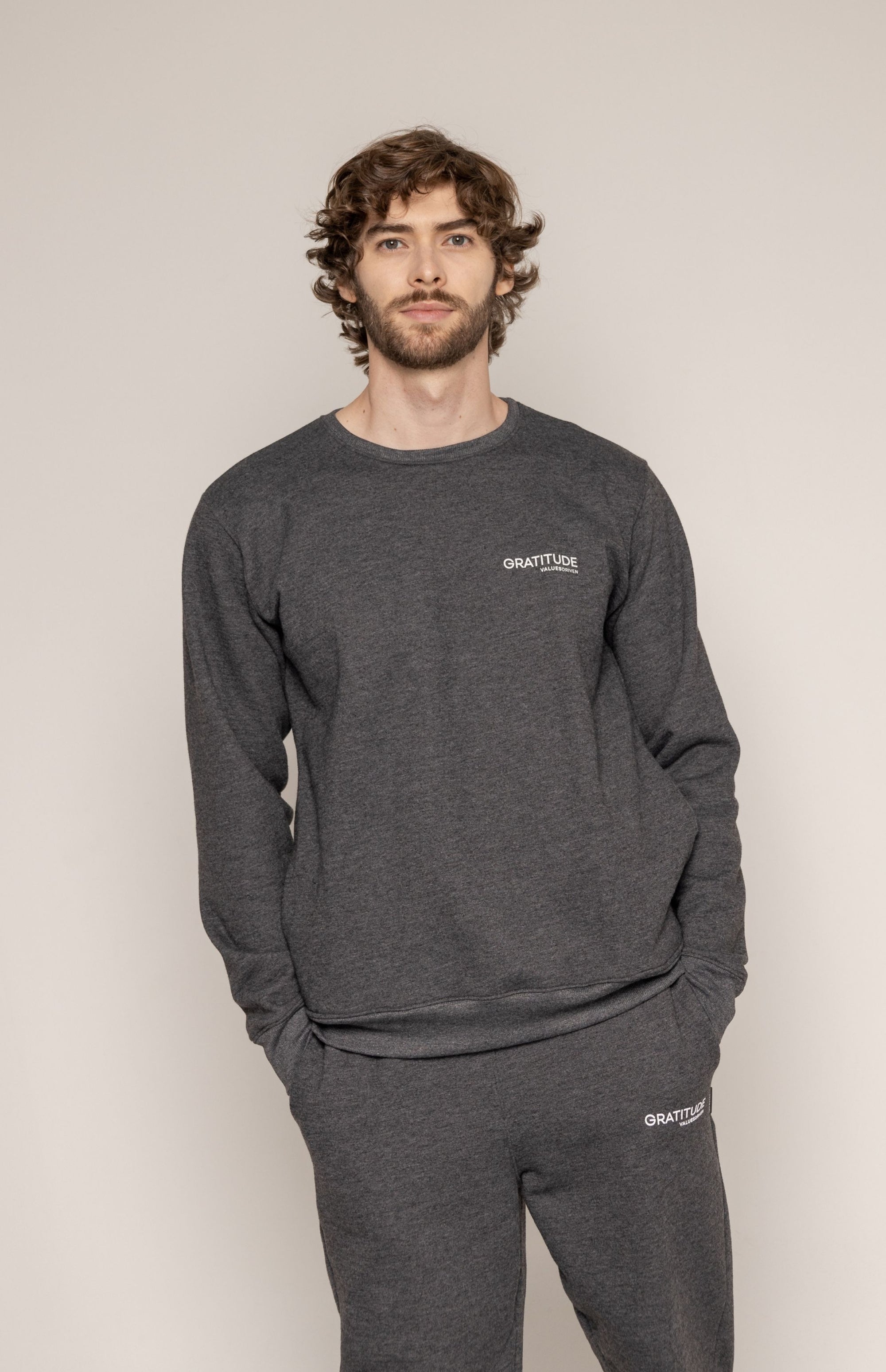 Gratitude Crewneck Gray