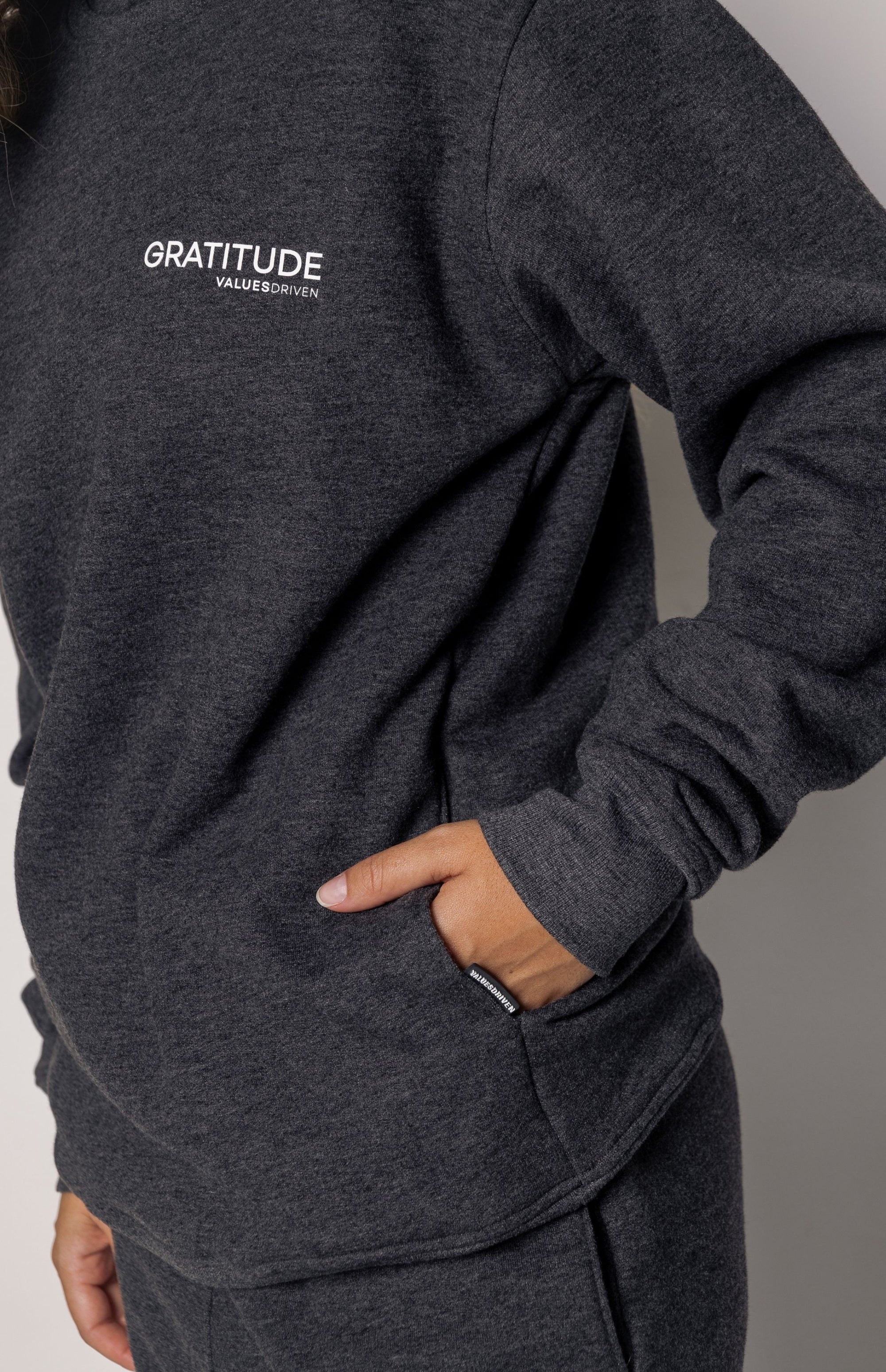 Gratitude Crewneck Gray