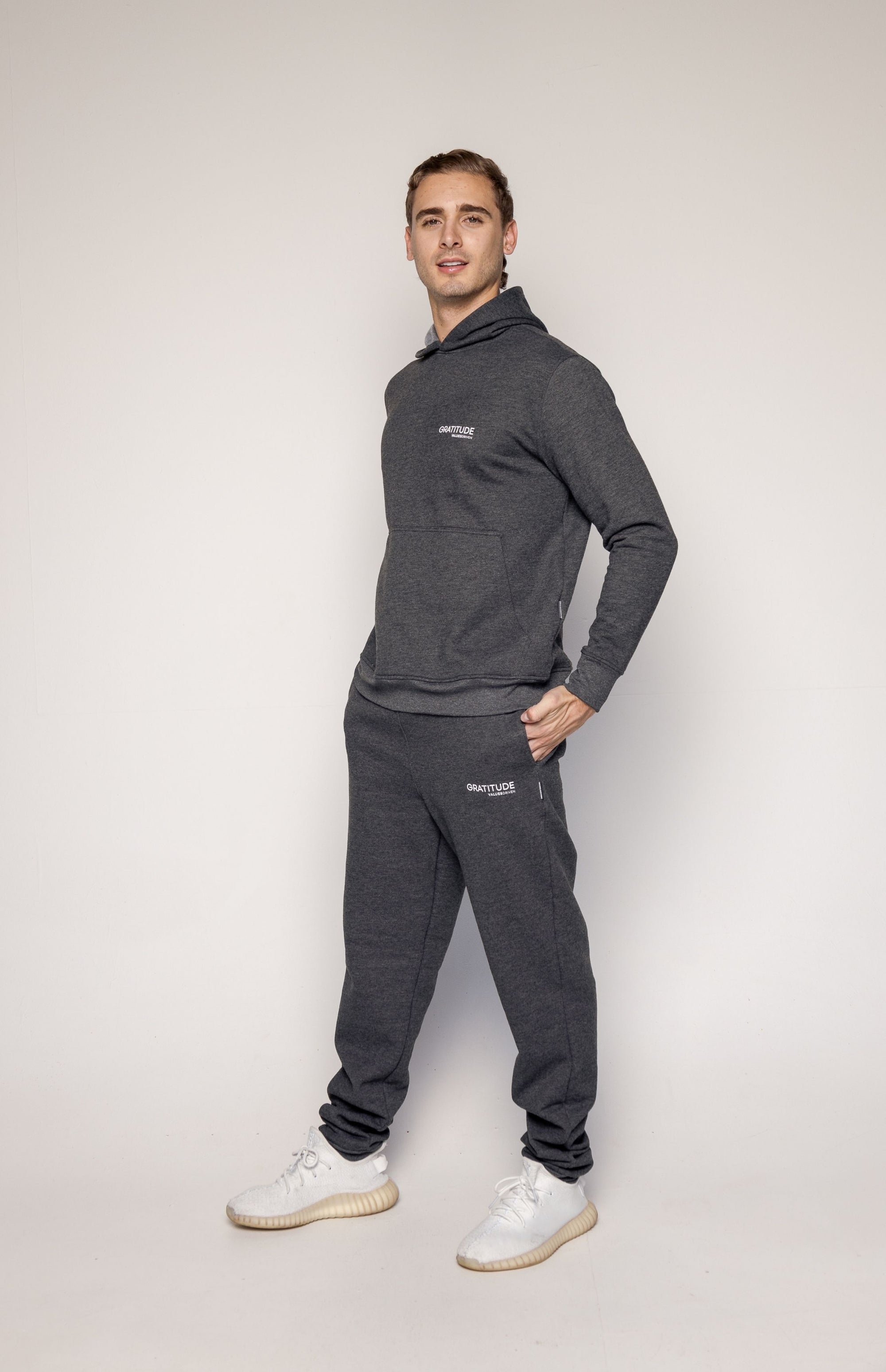 Gratitude Jogger Gray