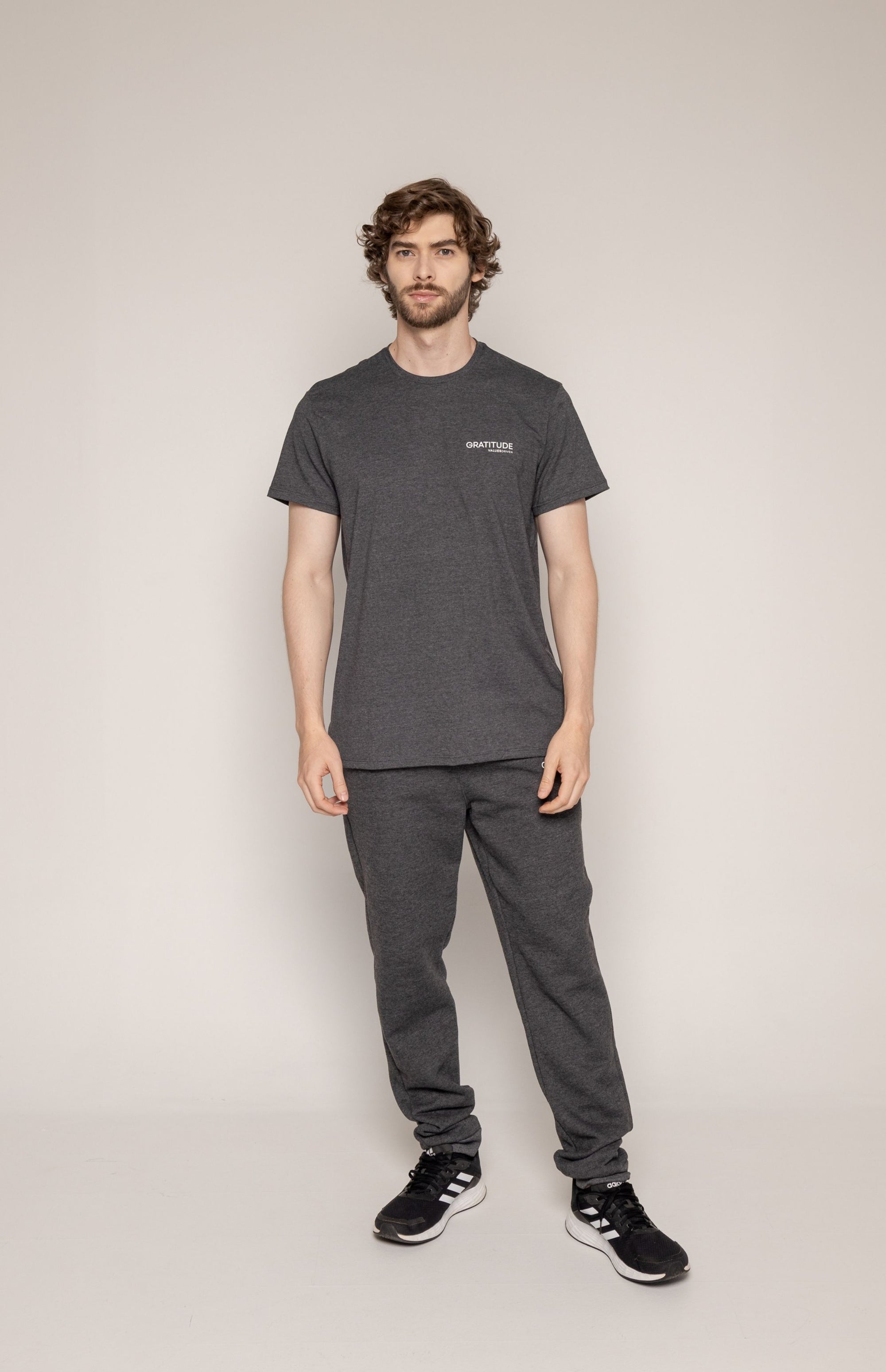 Gratitude T-Shirt Gray