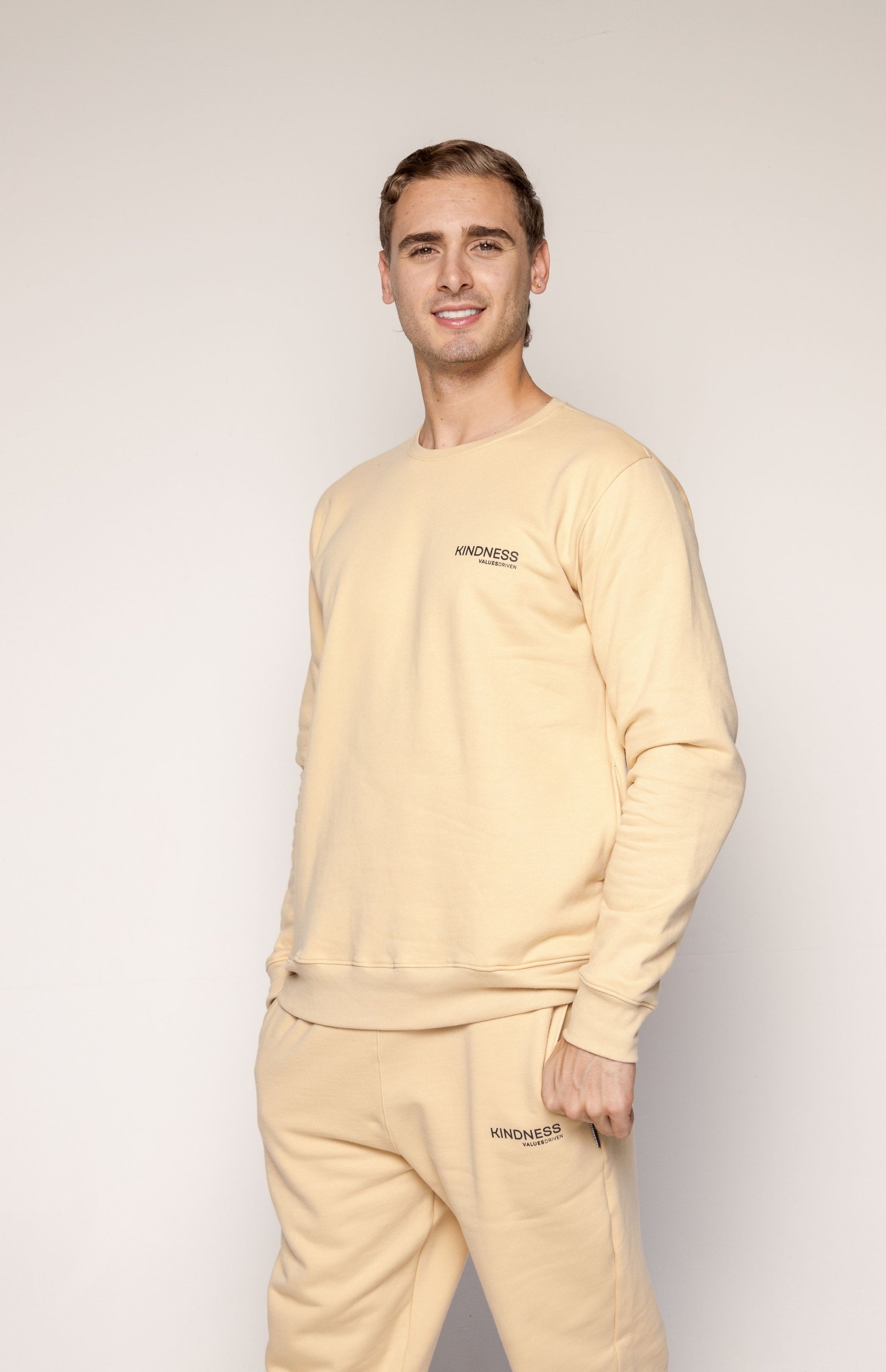 Kindness Crewneck Beige