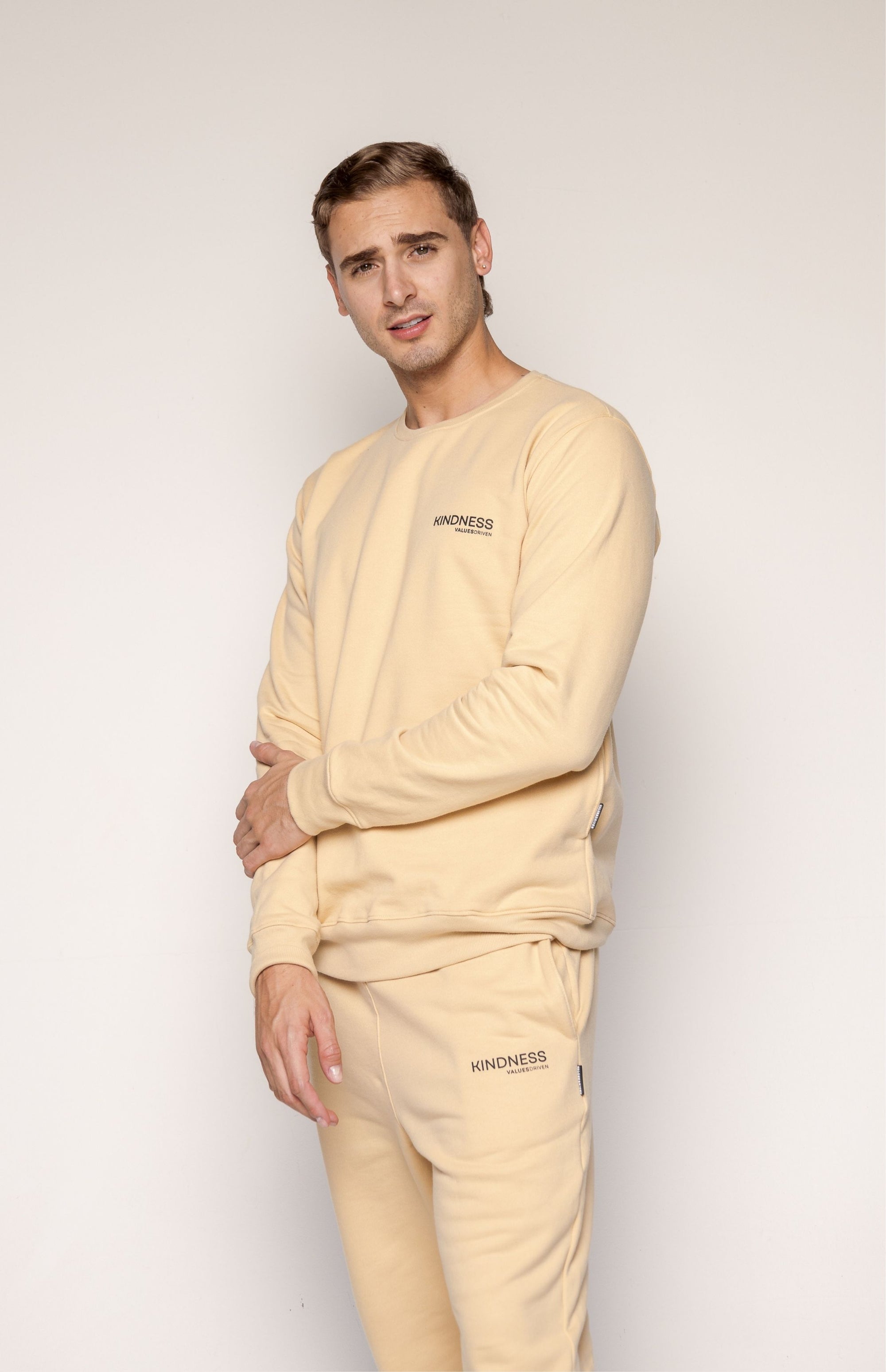 Kindness Crewneck Beige