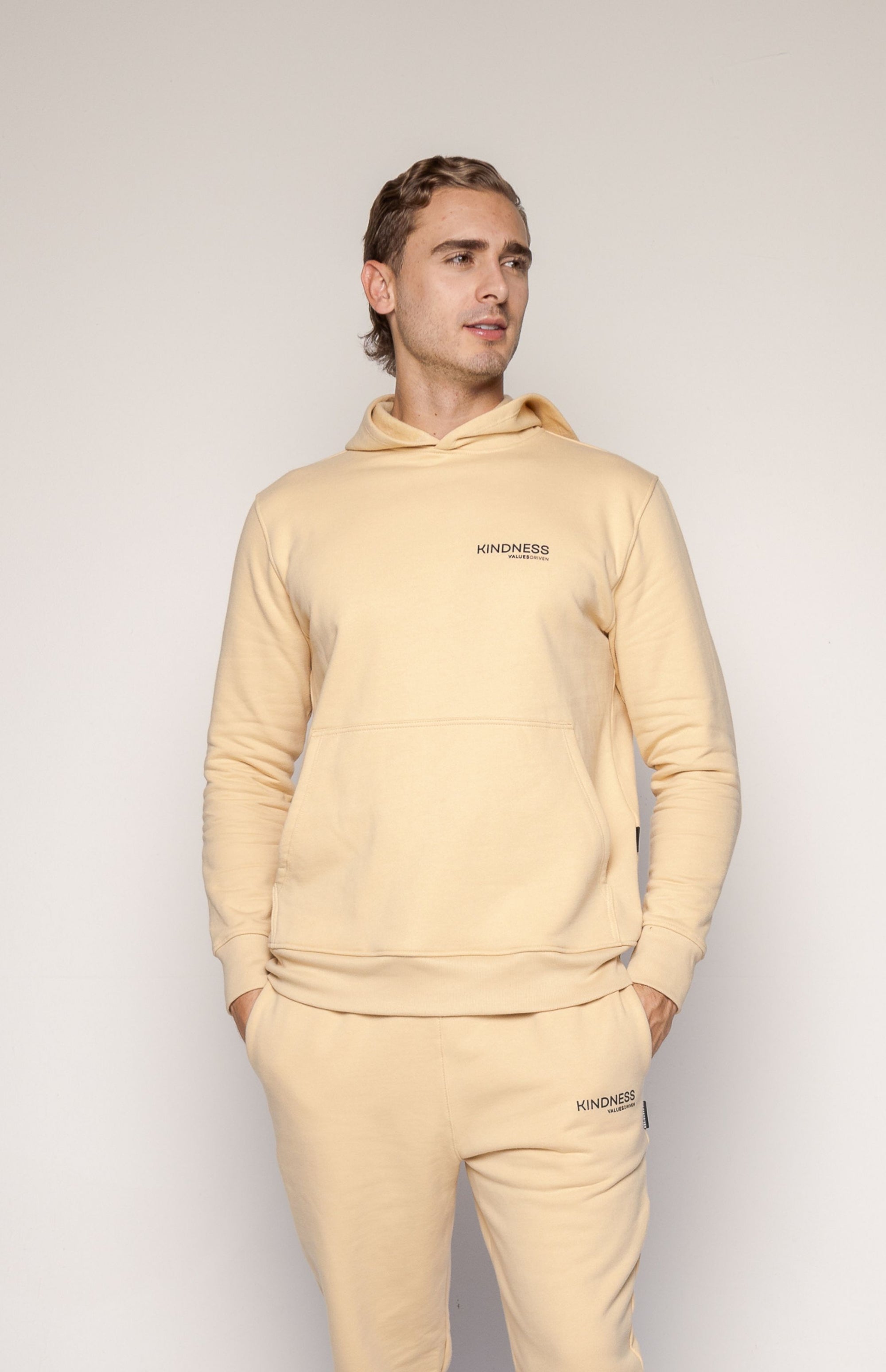 Kindness Hoodie Beige