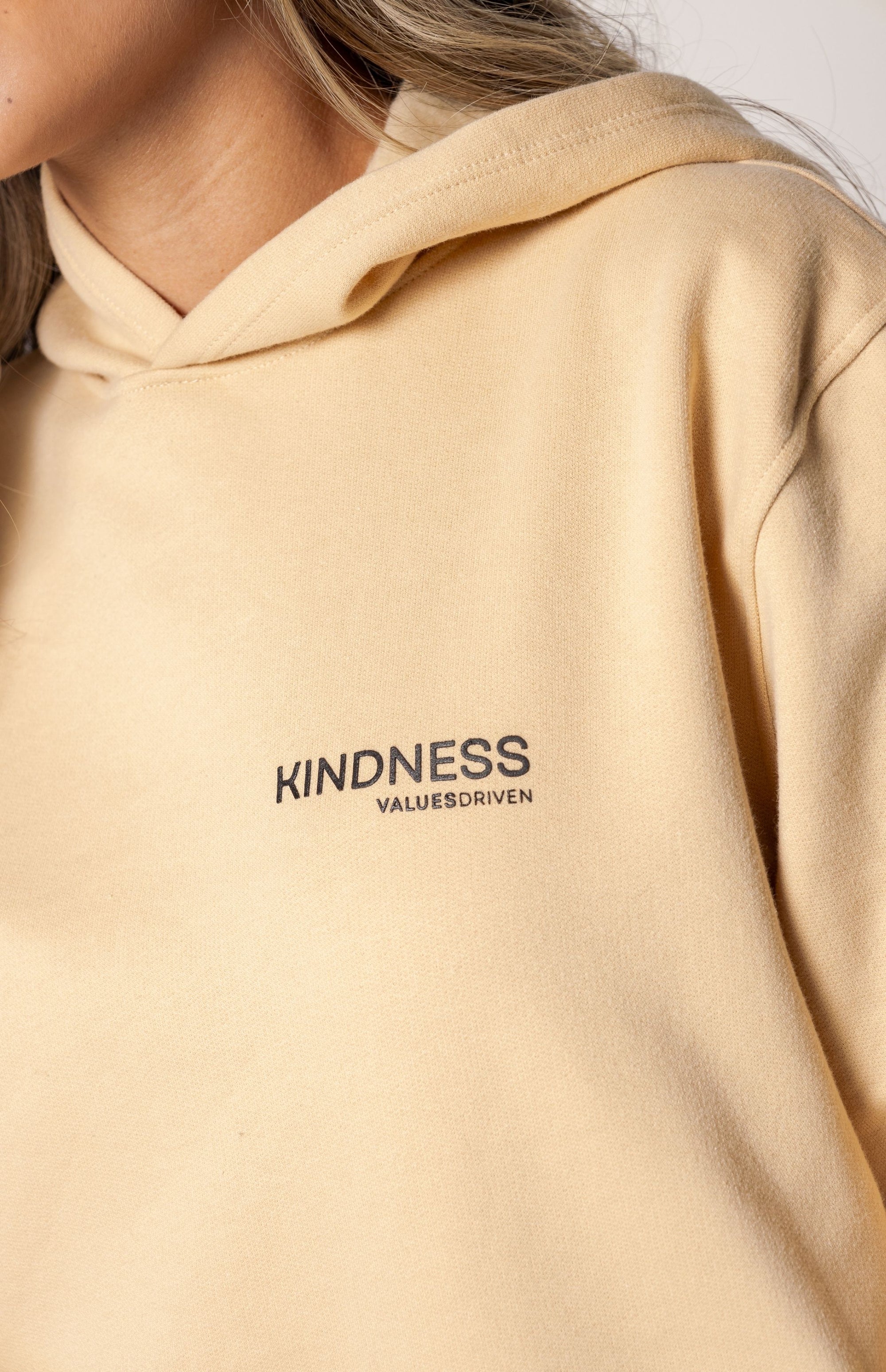 Kindness Hoodie Beige