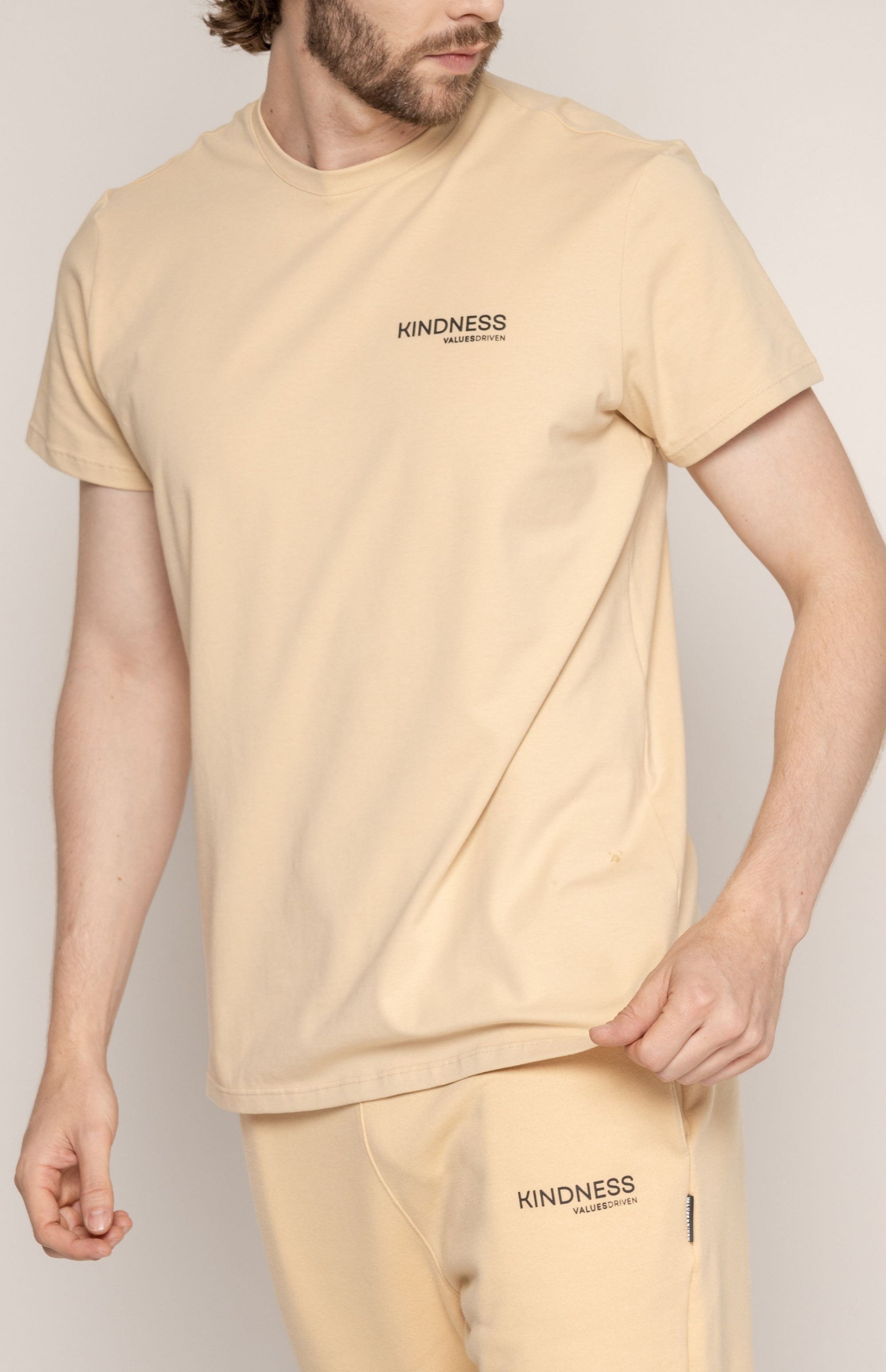 Kindness T-Shirt Beige