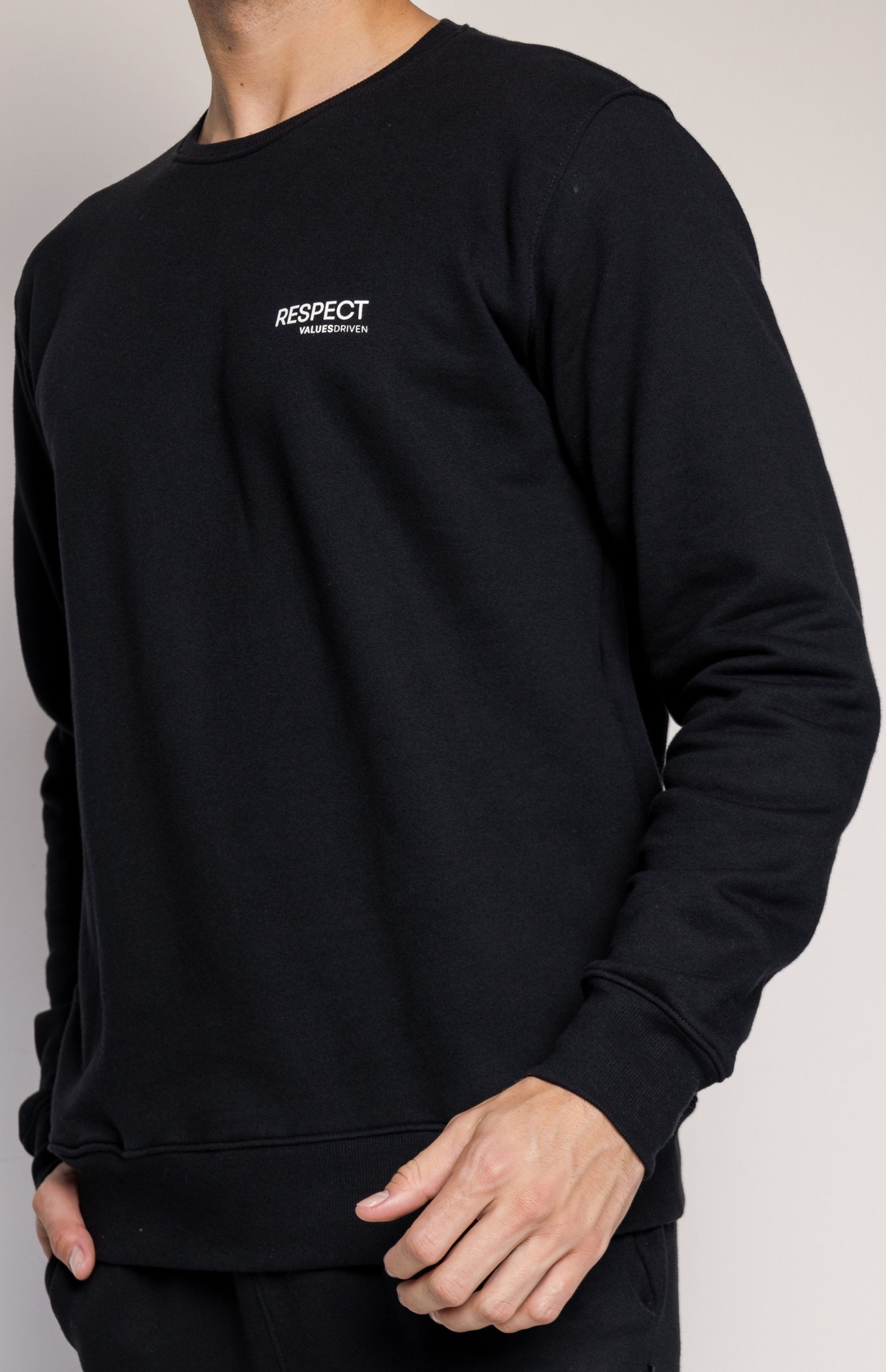 Respect Crewneck Black