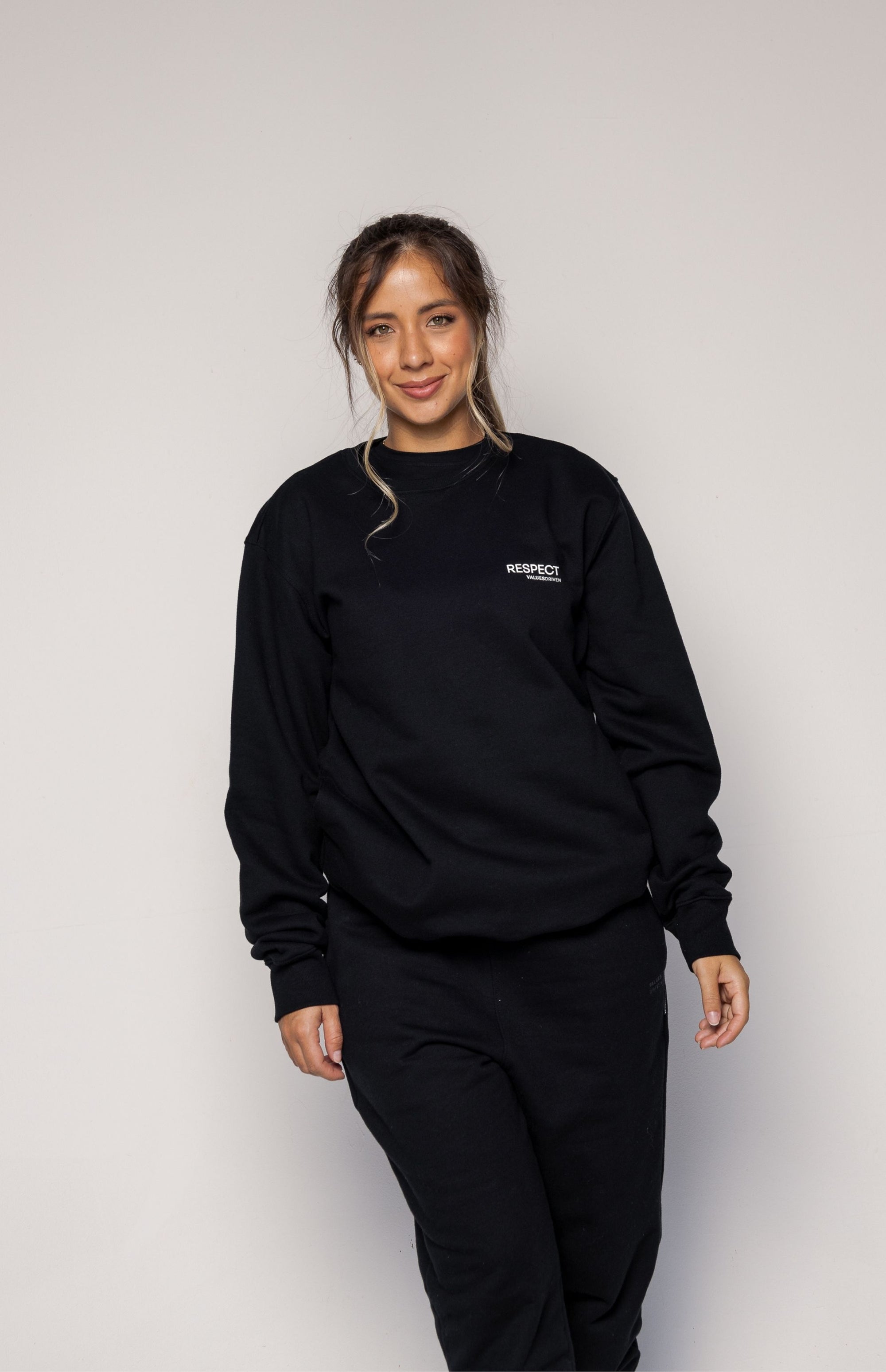 Respect Crewneck Black