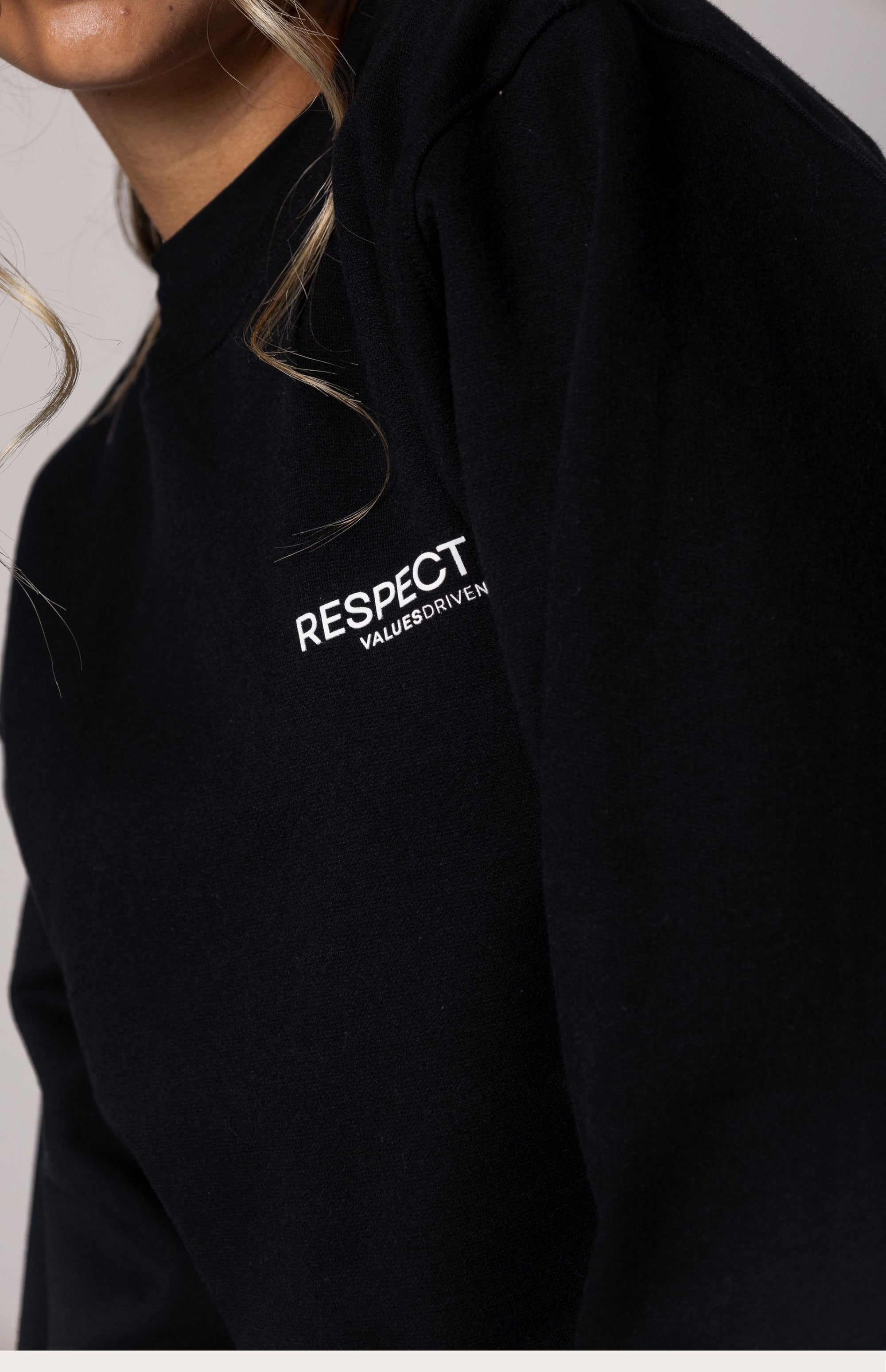 Respect Crewneck Black