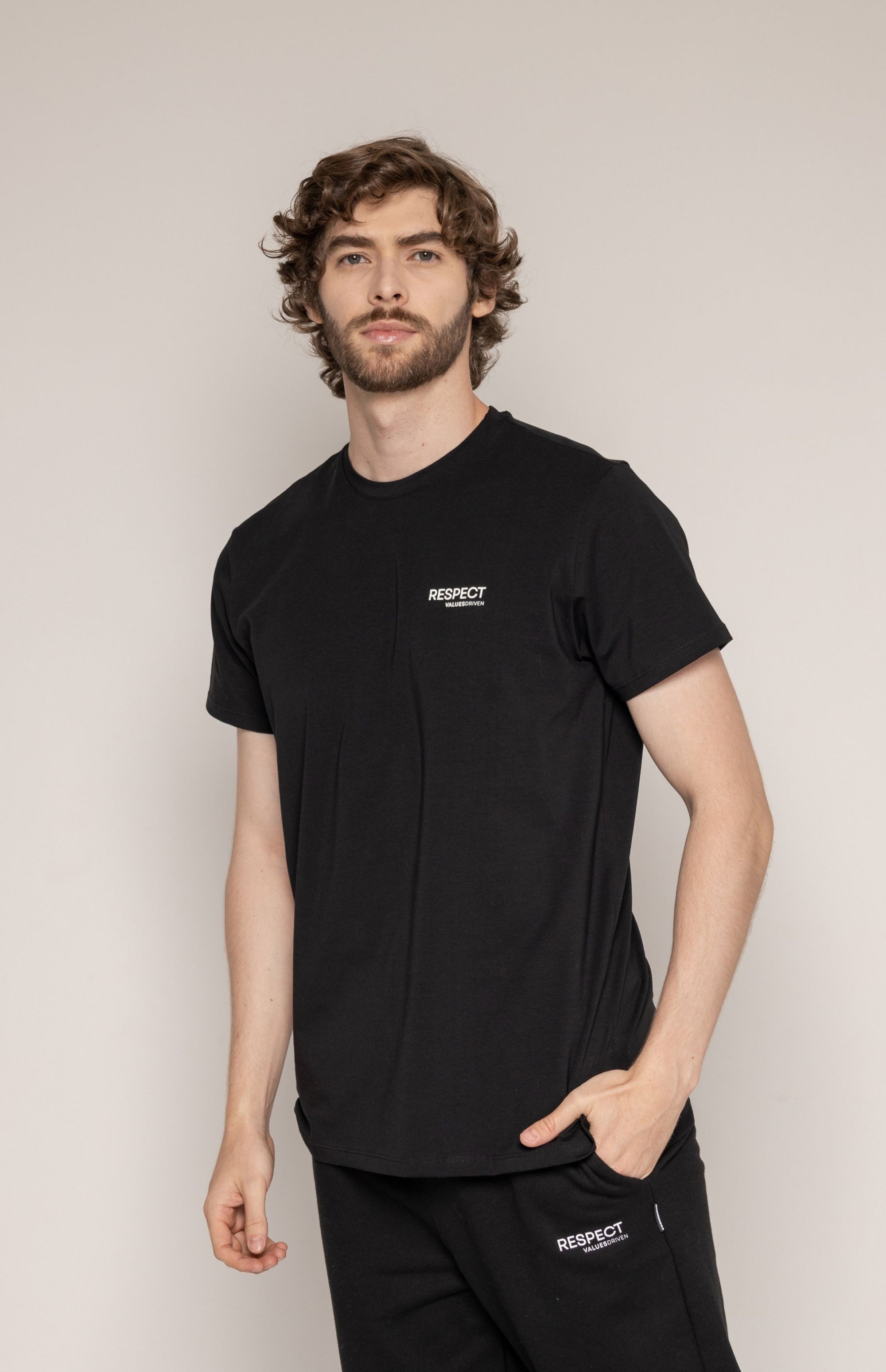 Respect T-Shirt Black