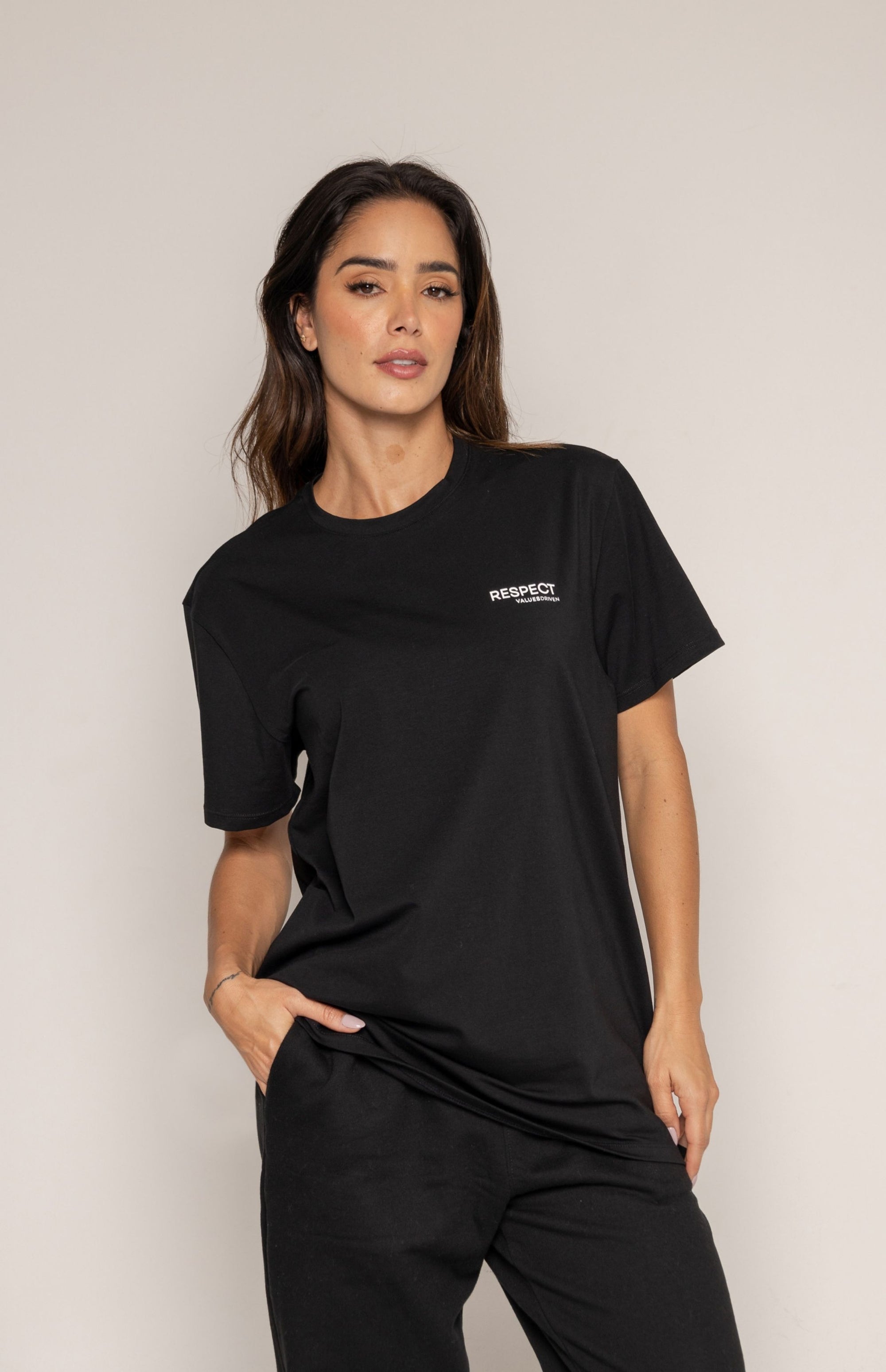 Respect T-Shirt Black