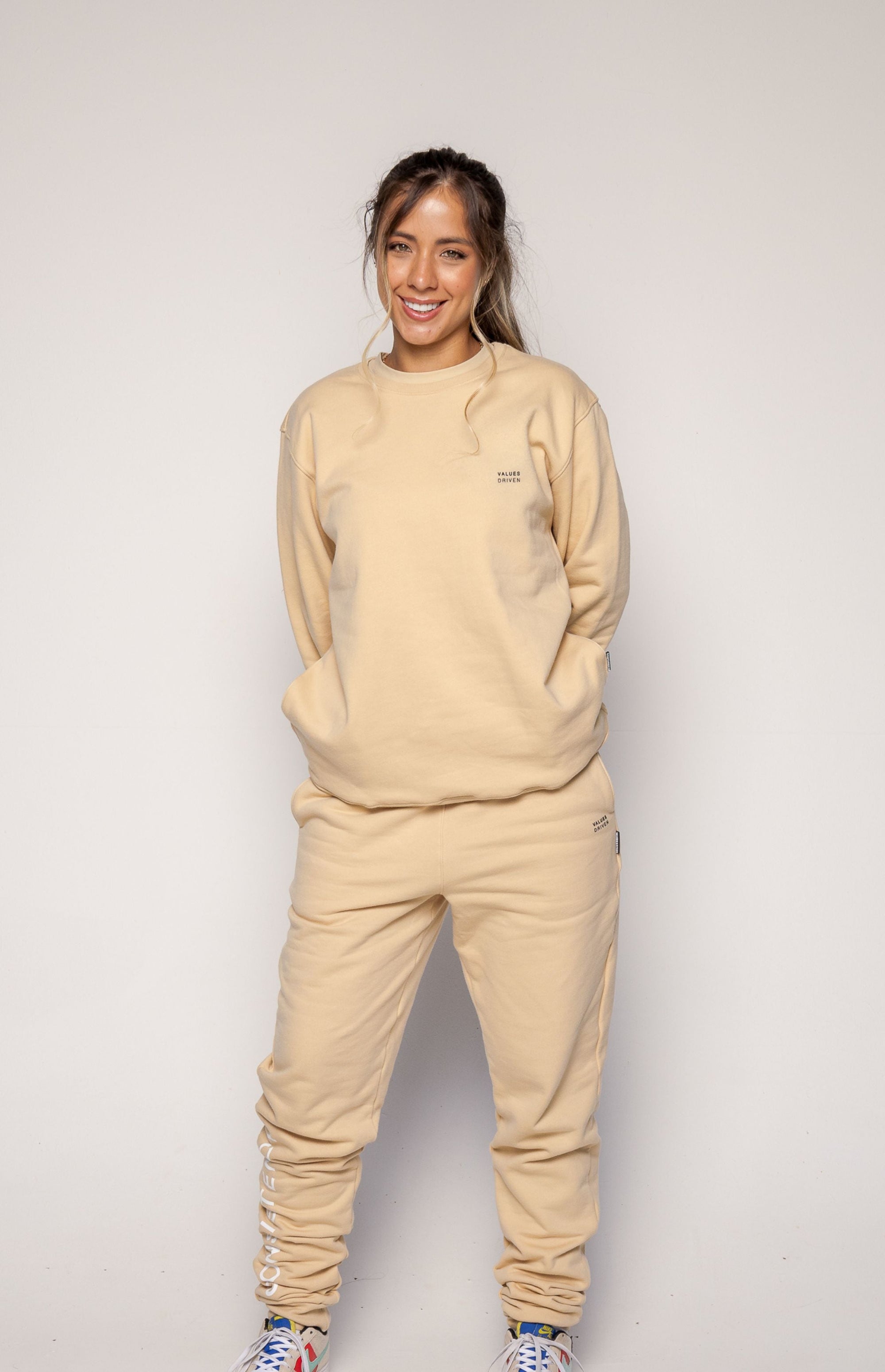 Consistency Crewneck Beige