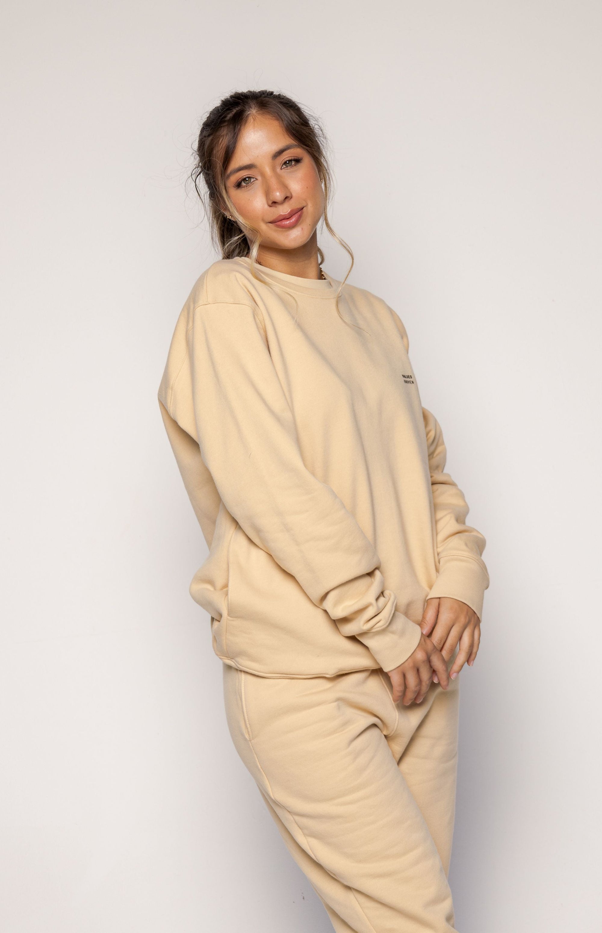 Consistency Crewneck Beige