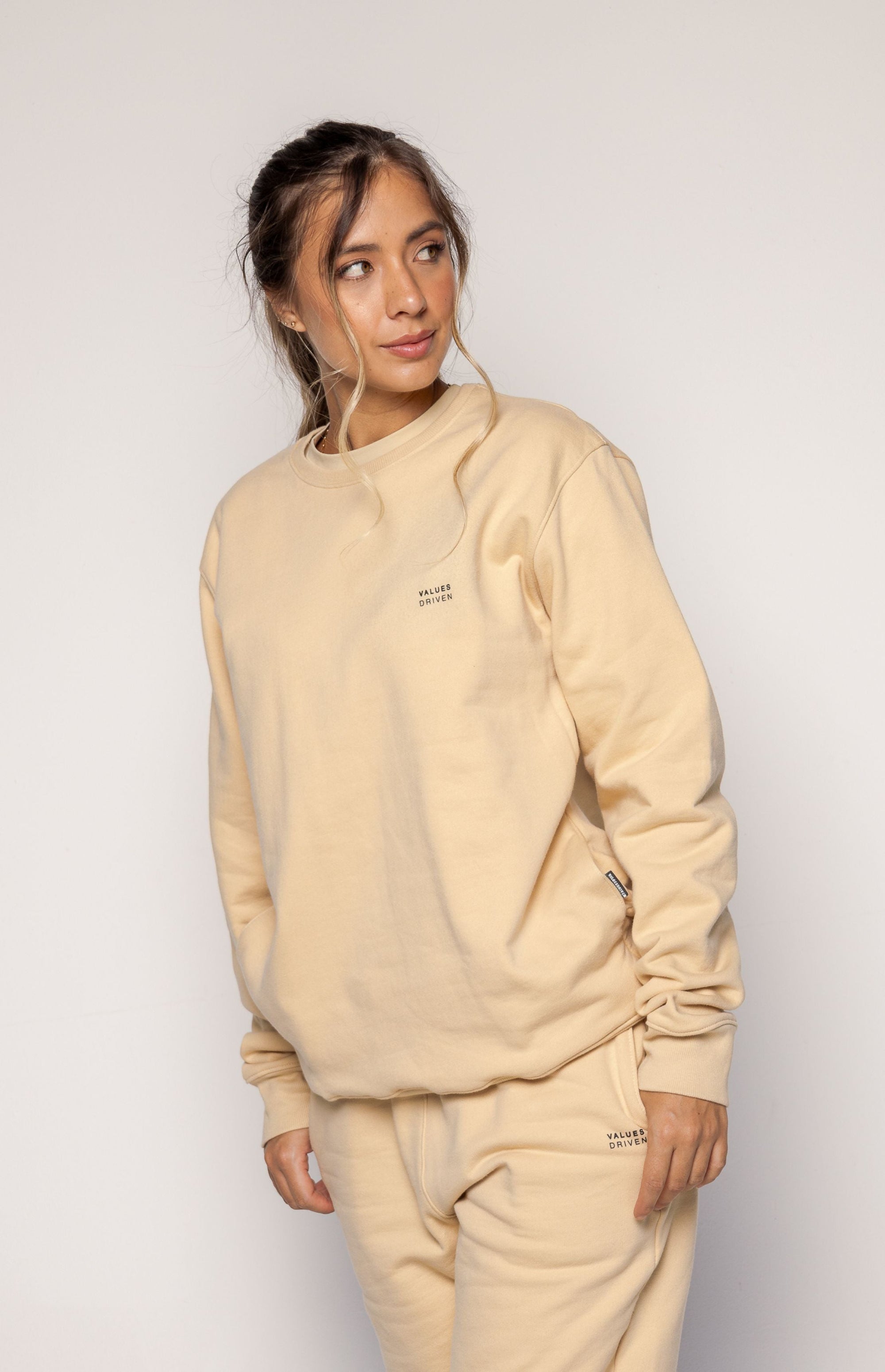 Consistency Crewneck Beige