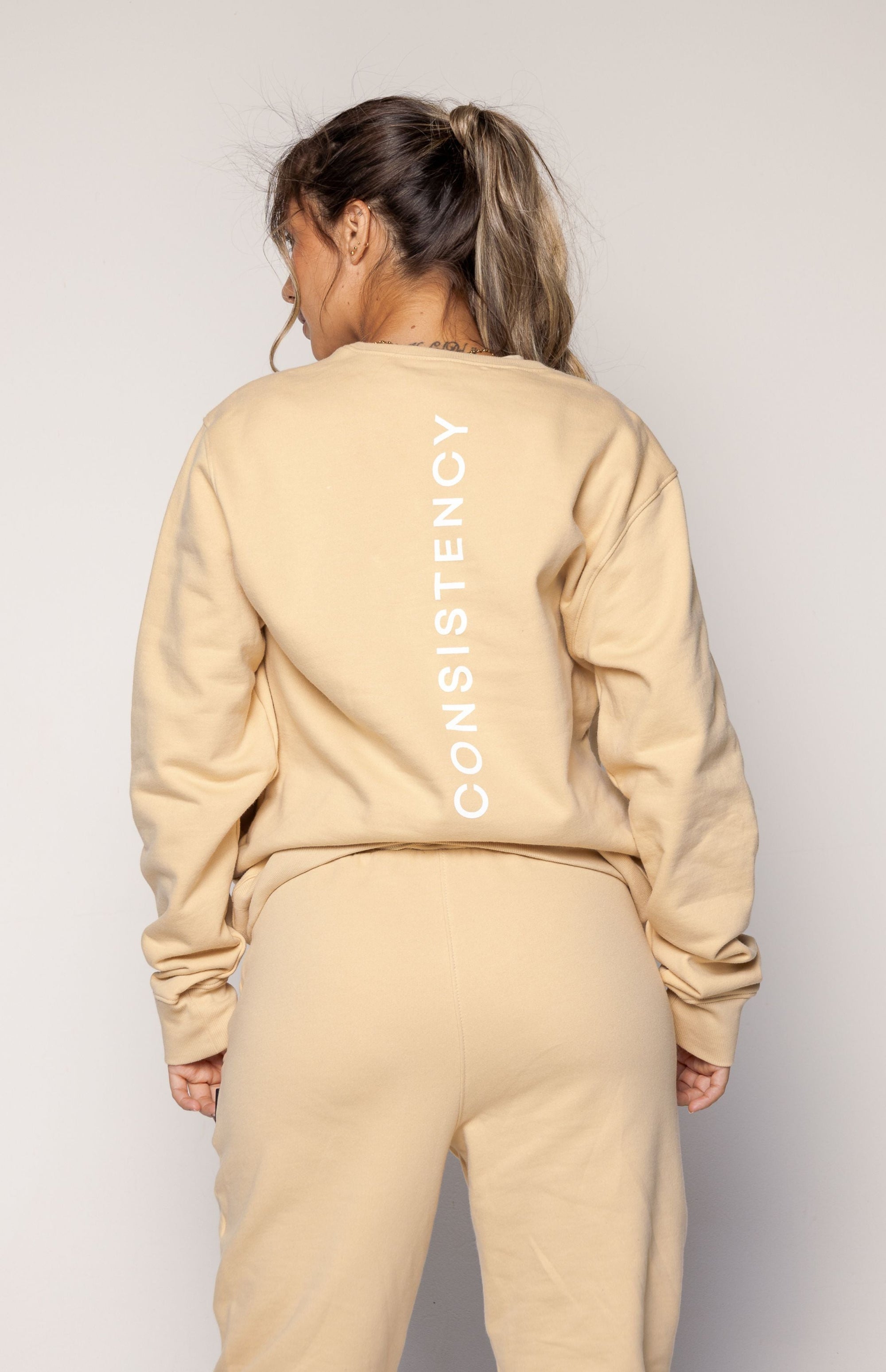 Consistency Crewneck Beige