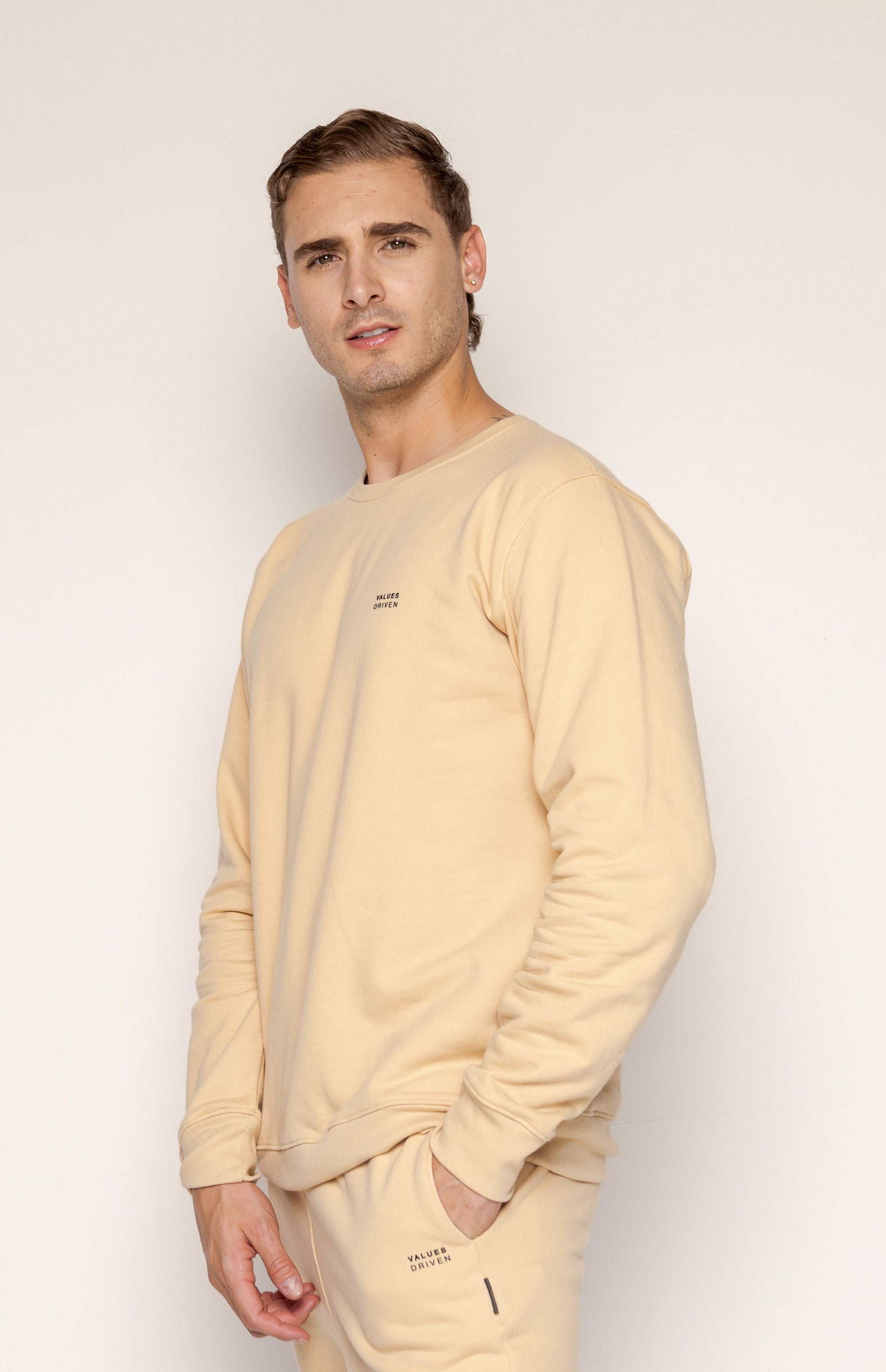 Consistency Crewneck Beige