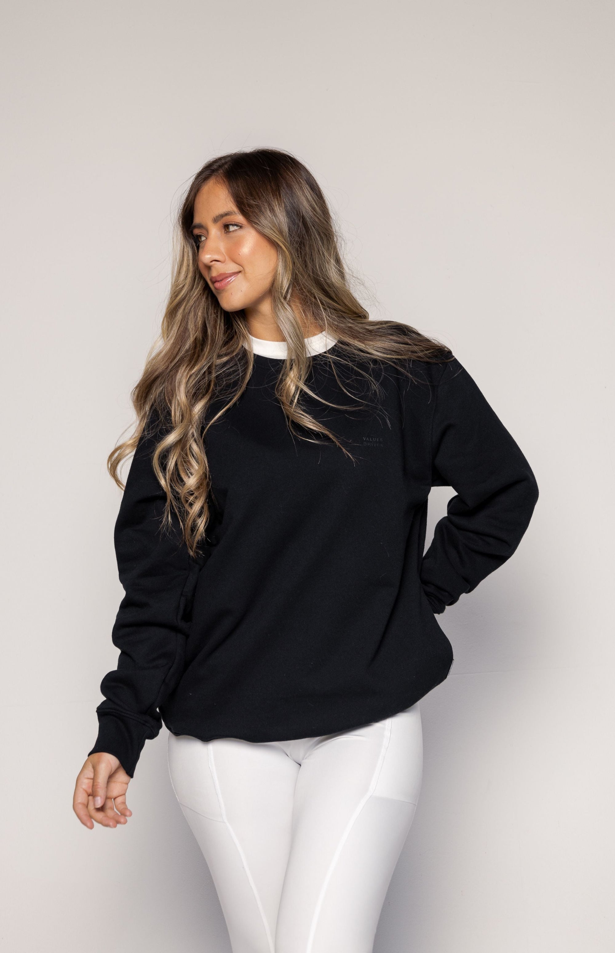 Resilience Crewneck Black