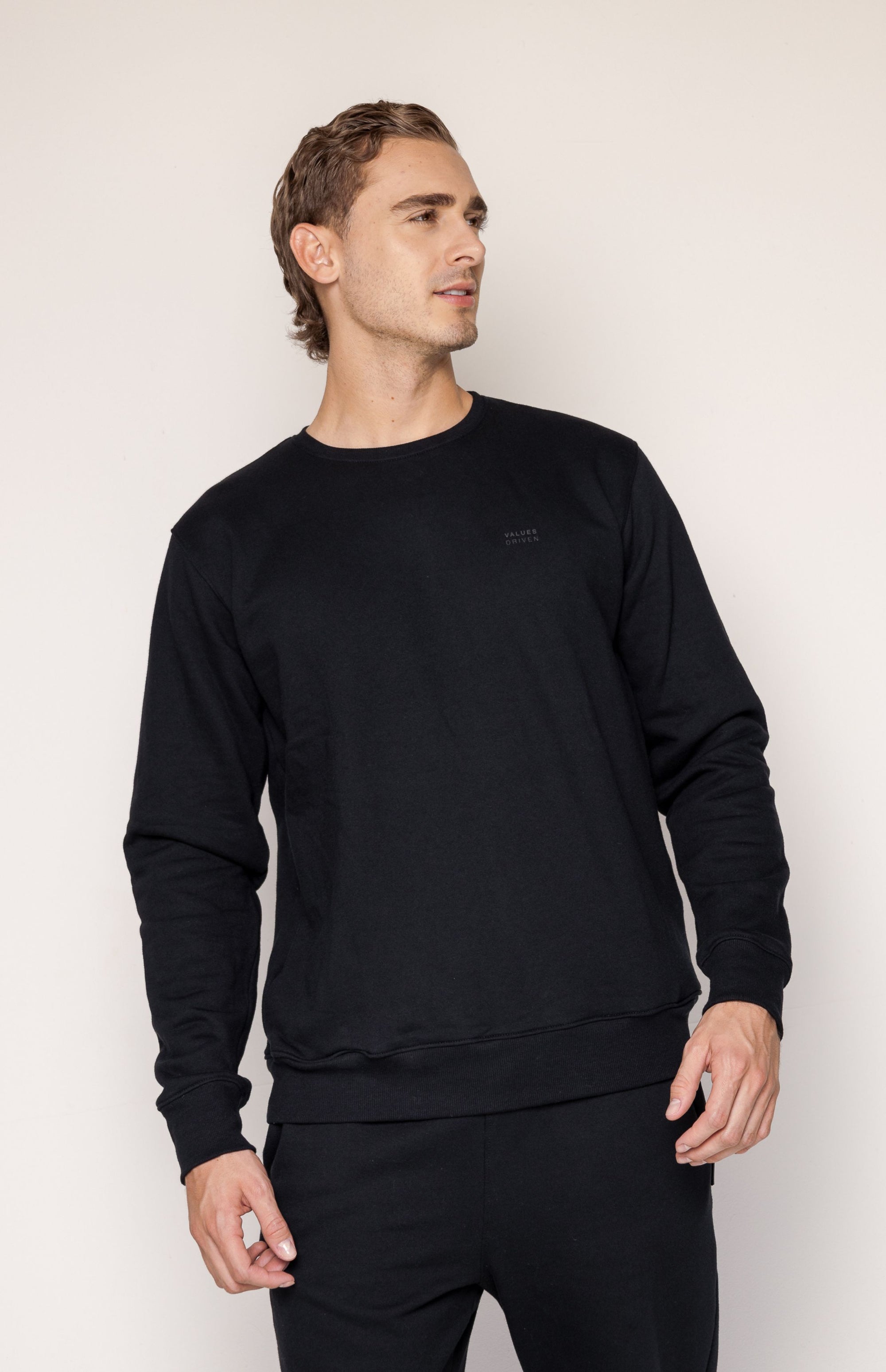 Resilience Crewneck Black