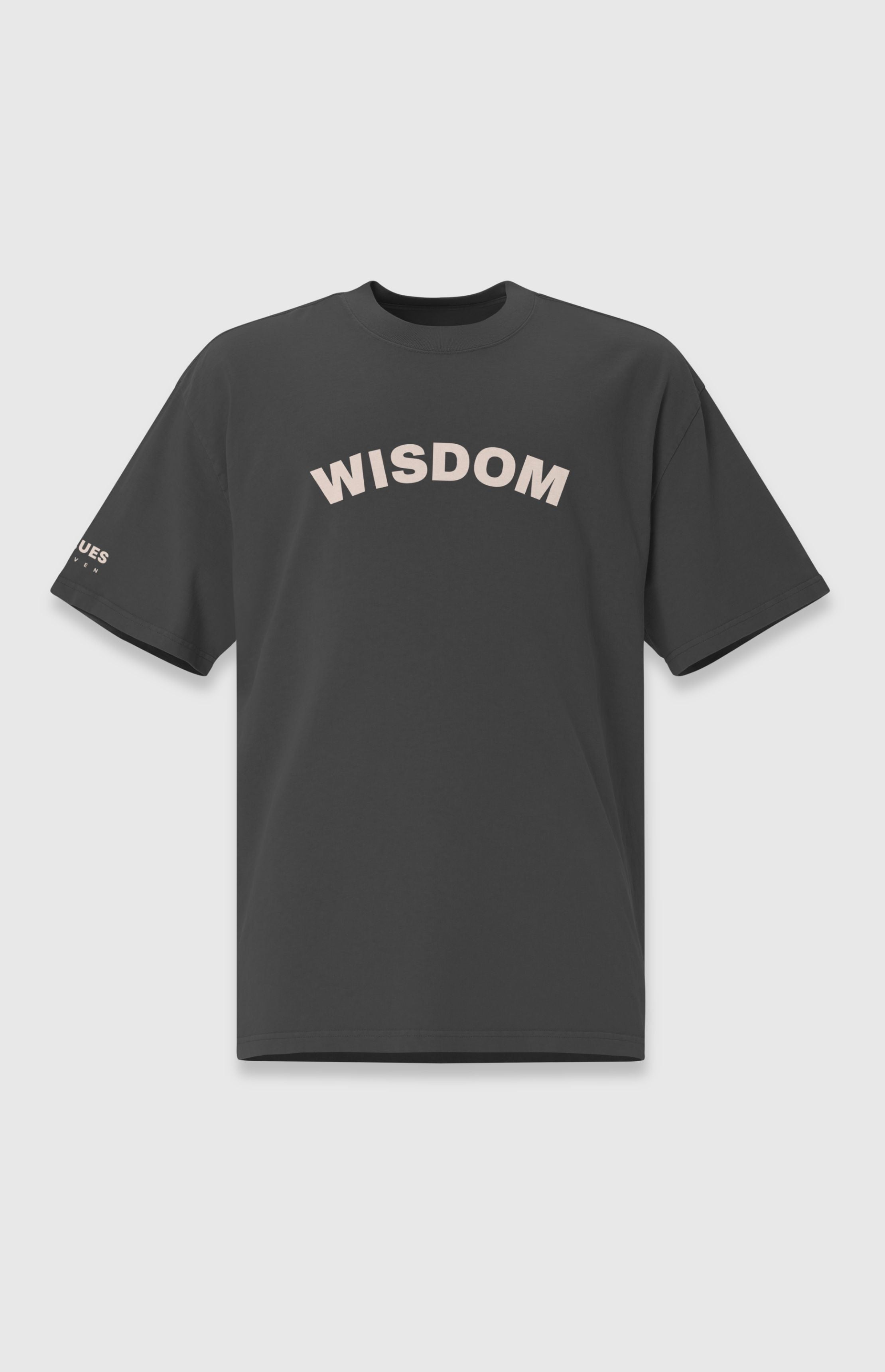Wisdom Oversized Tee - Black