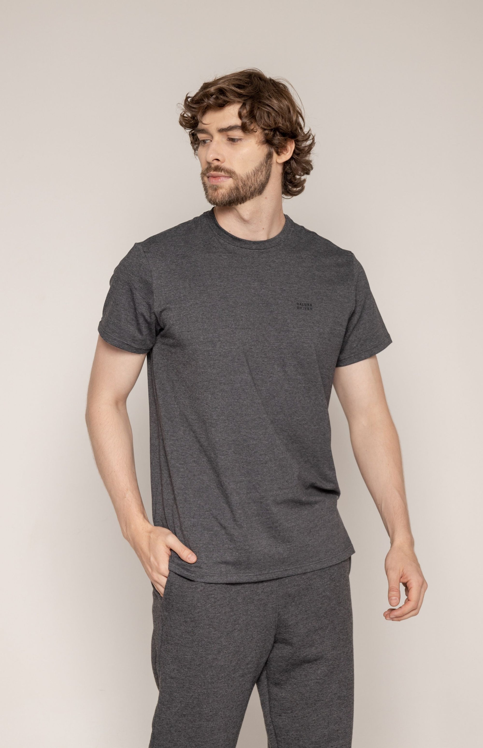 Discipline T-Shirt Gray