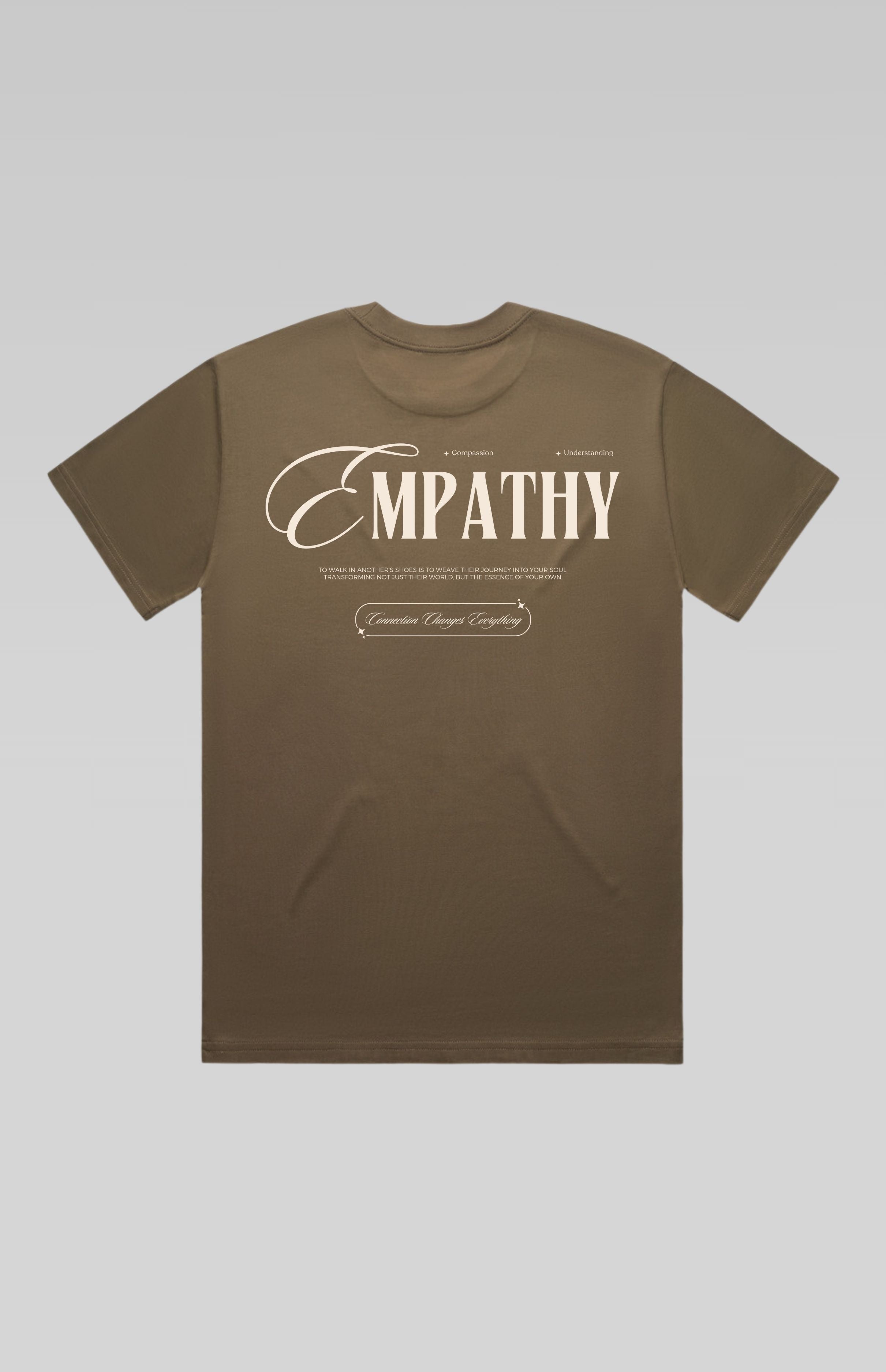Empathy Oversized T-Shirt – Values Driven
