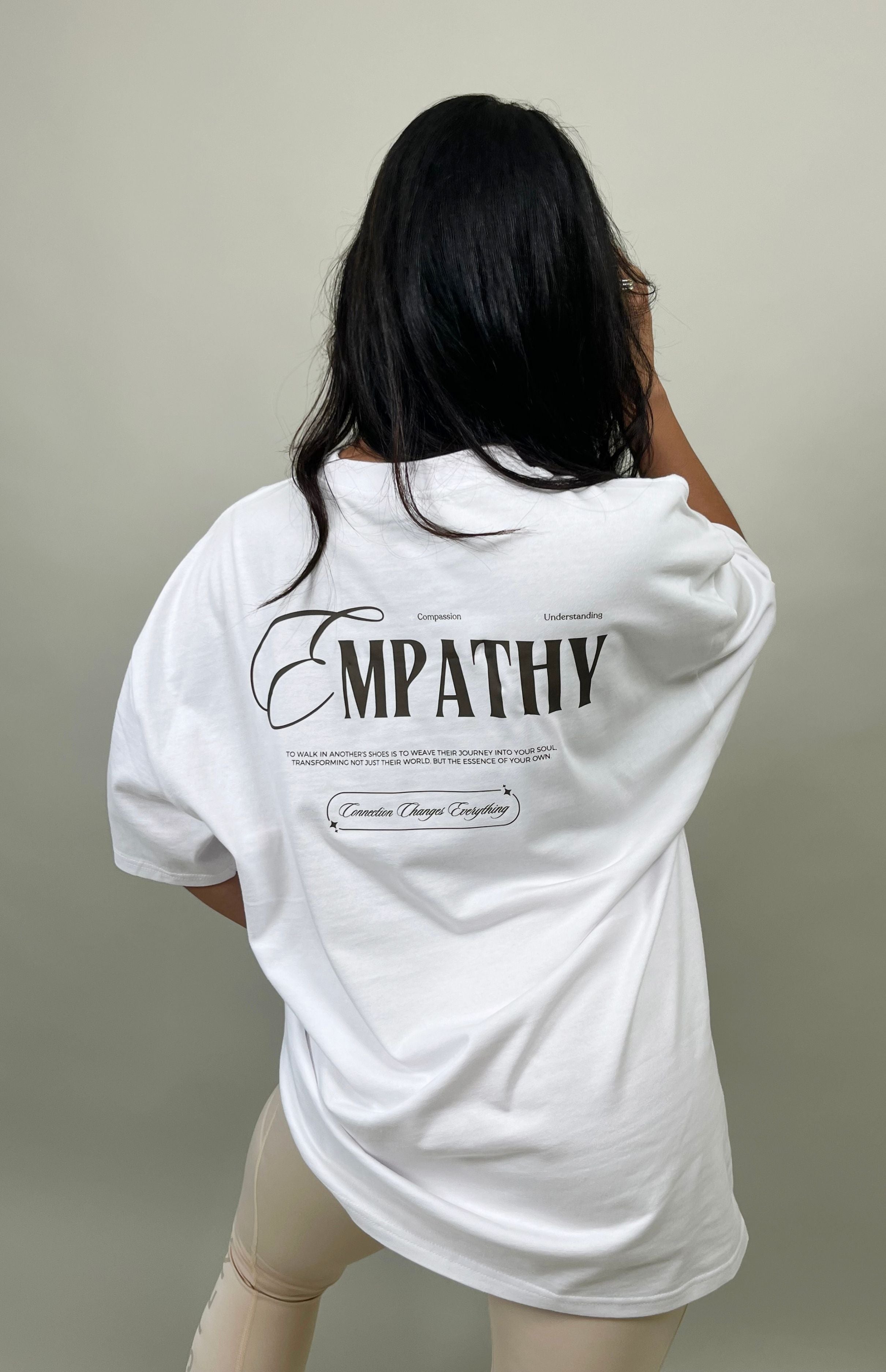 Empathy Oversized T-Shirt – Values Driven