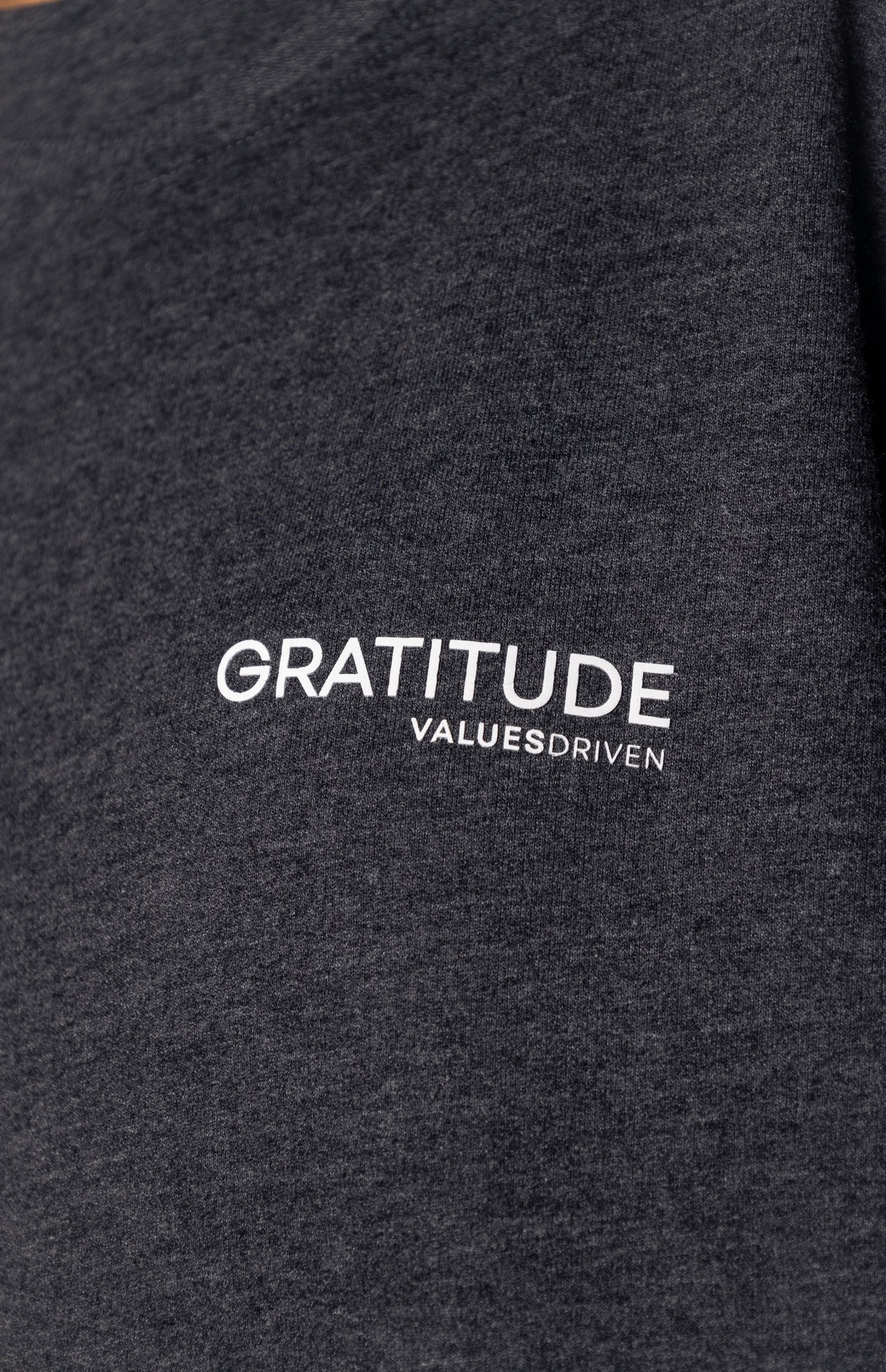 Gratitude Crewneck Grey