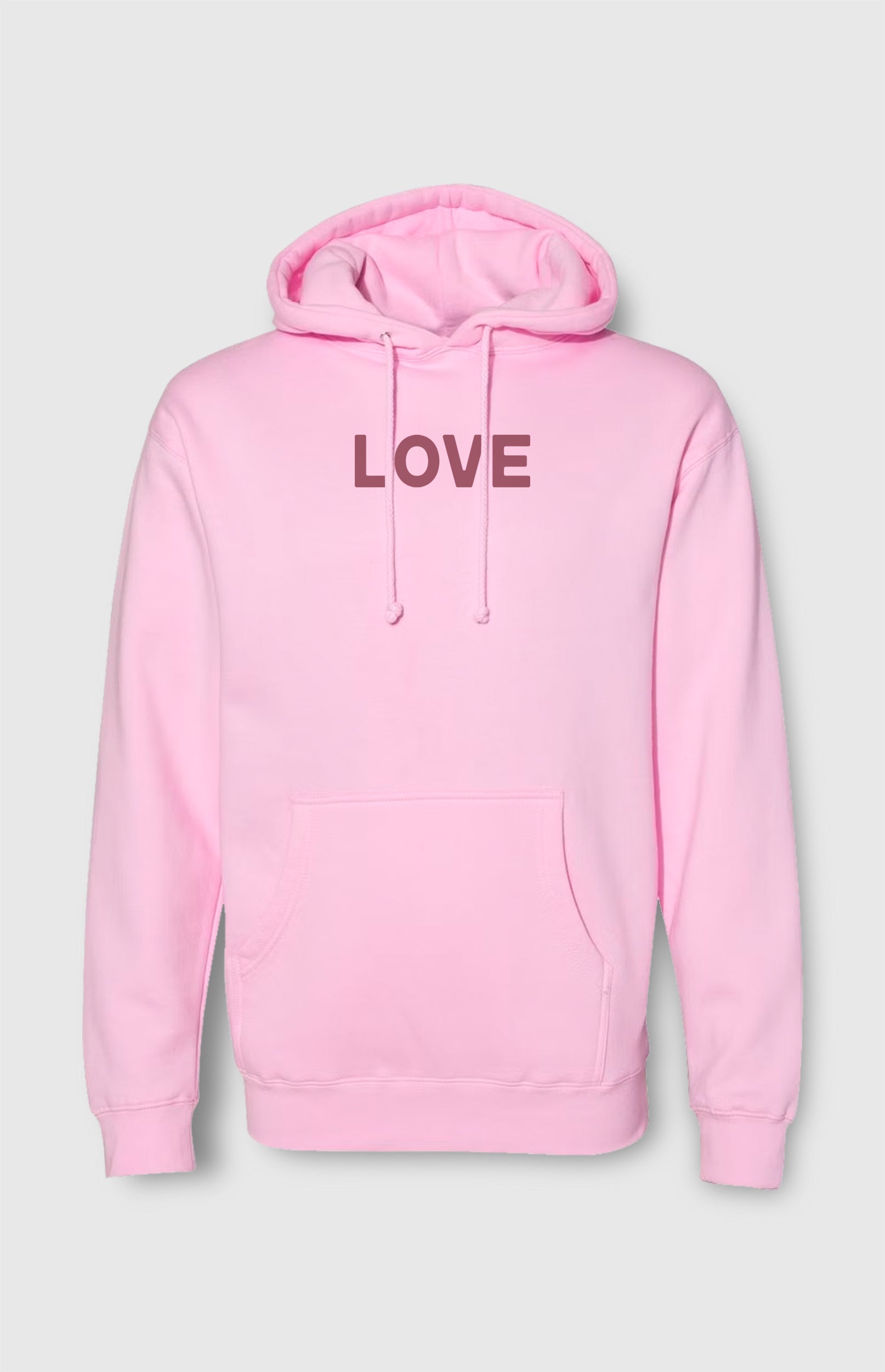 Love outlet pink hoodie