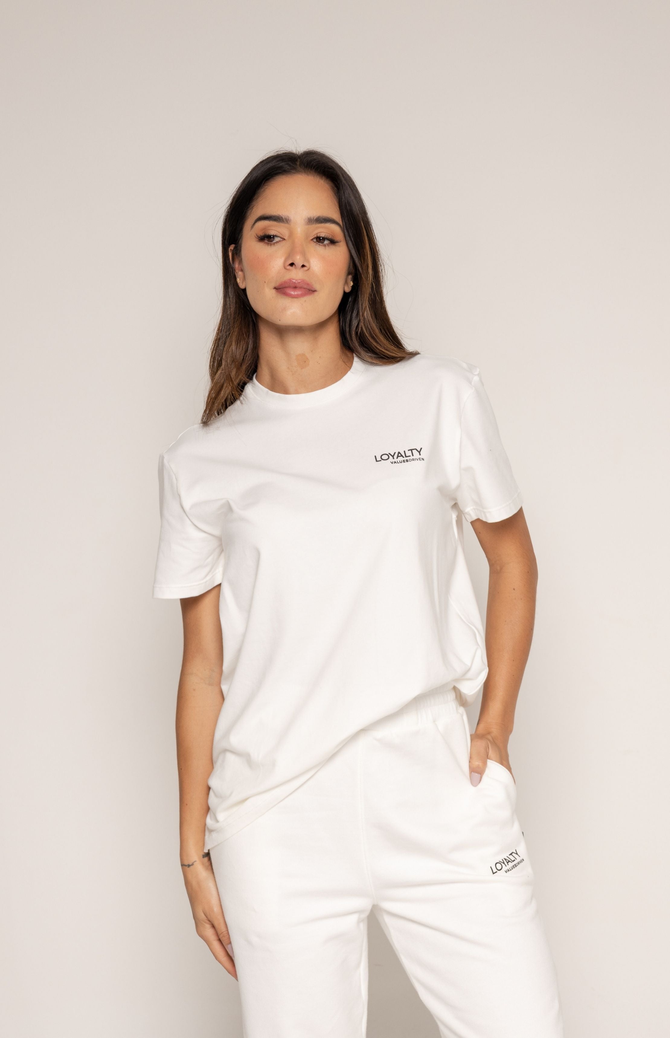 Loyalty T-Shirt White – Values Driven