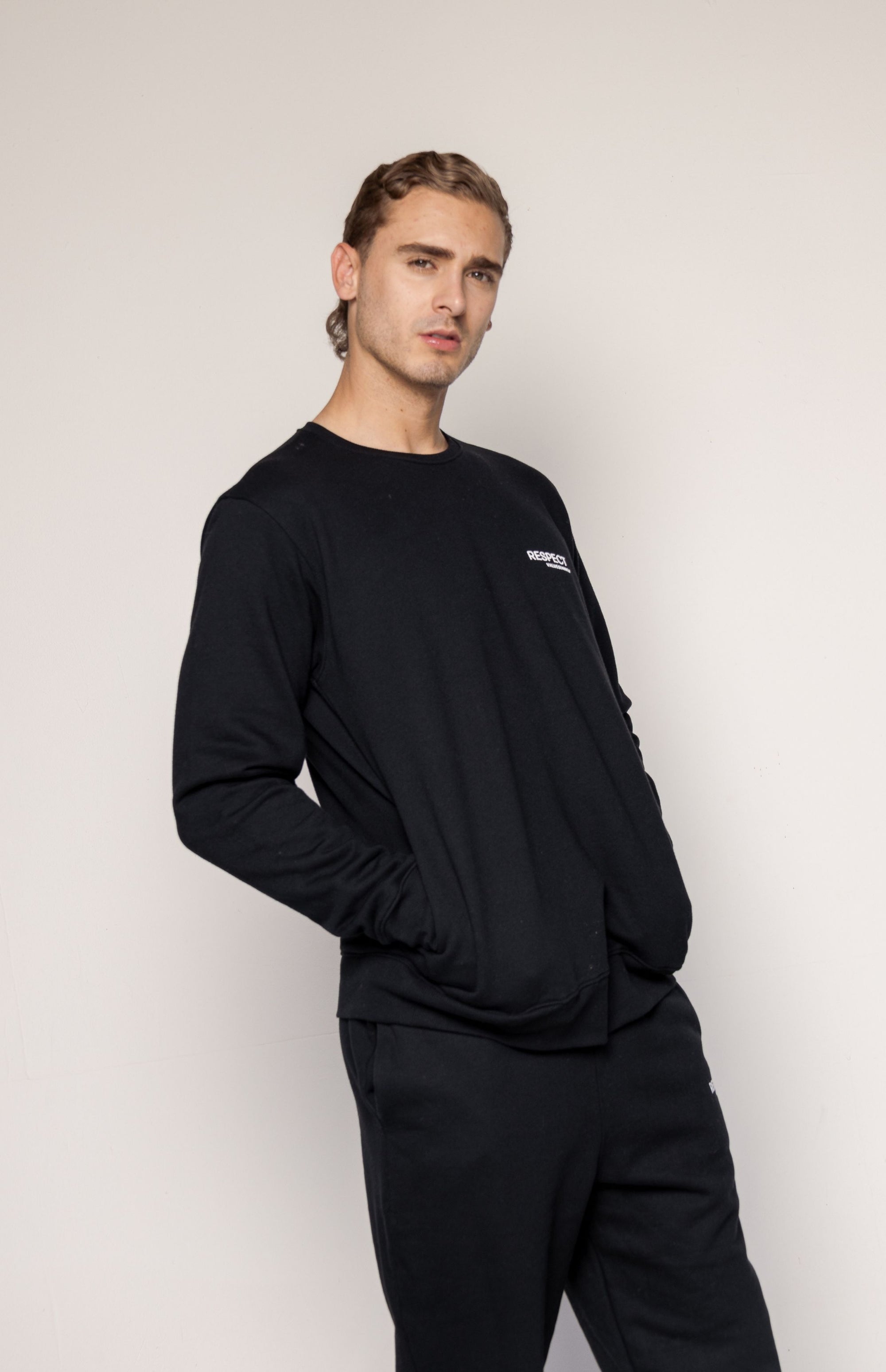 Respect Crewneck Black