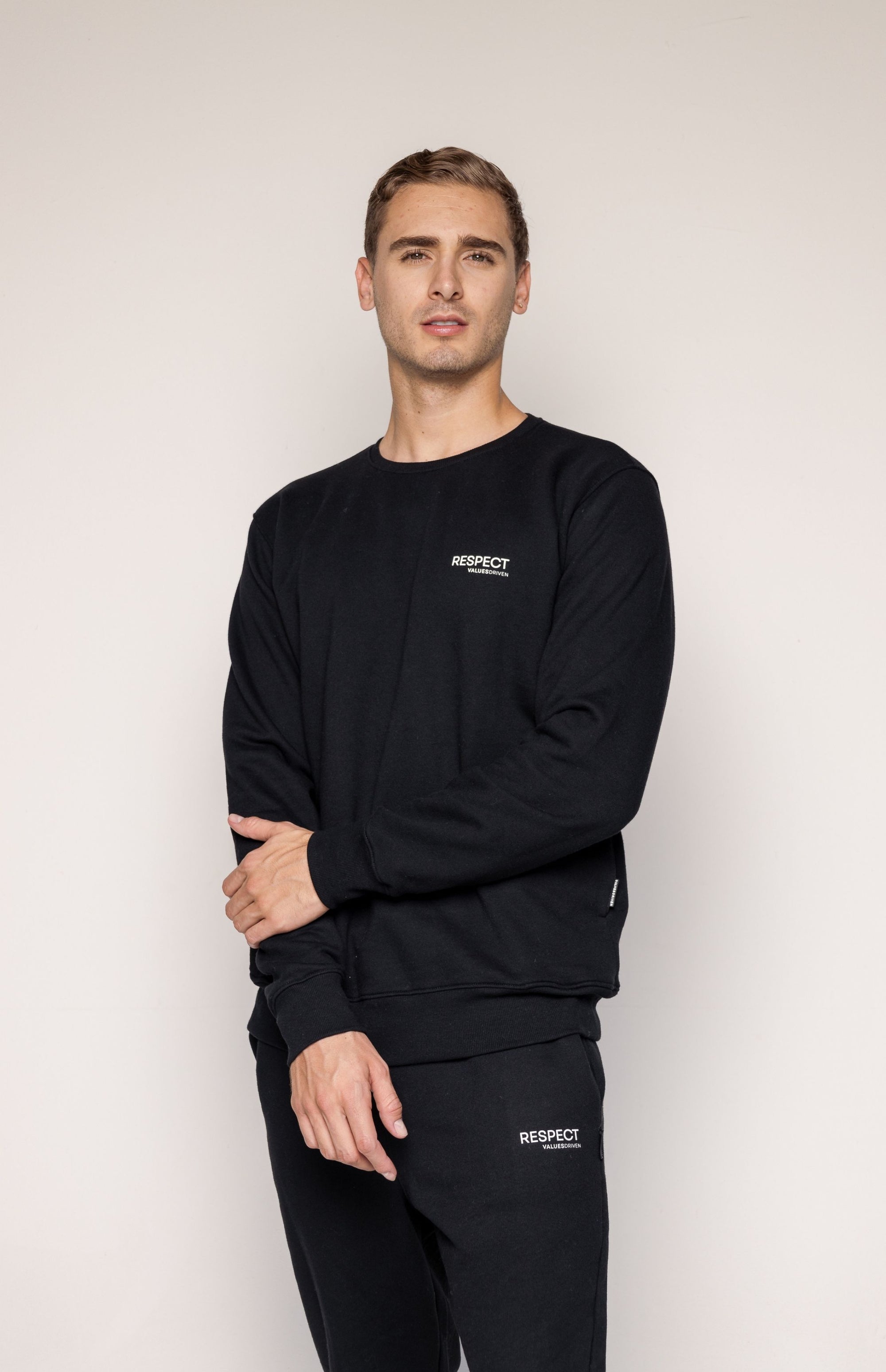 Respect Crewneck Black