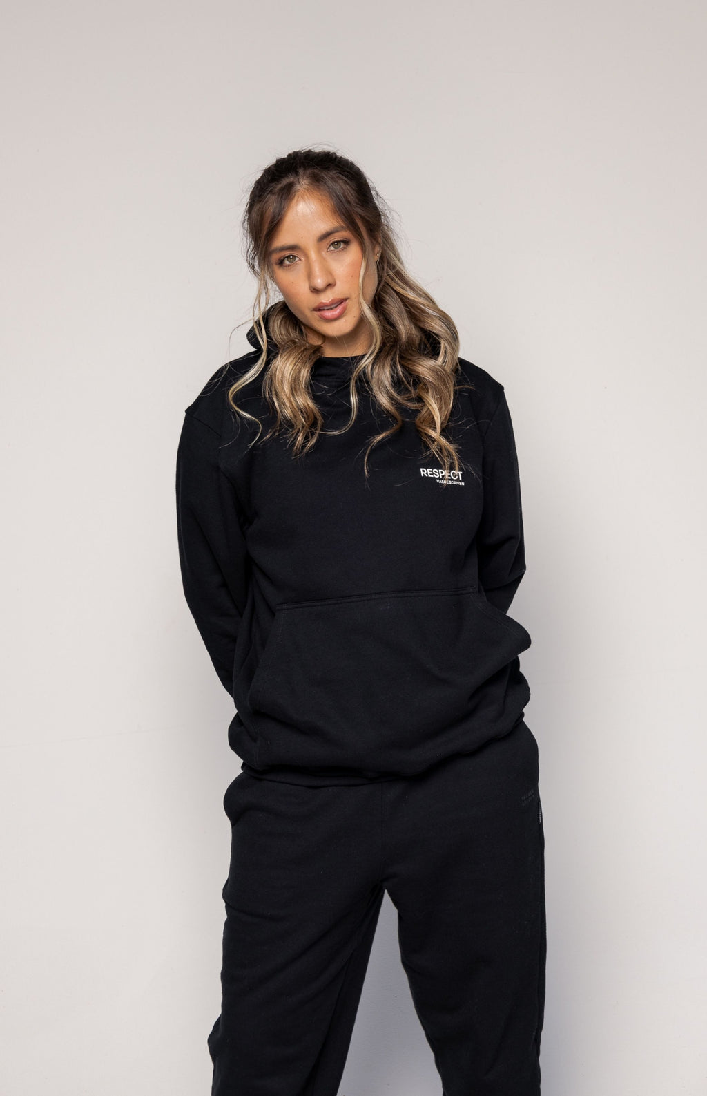 Respect Hoodie Black – Values Driven
