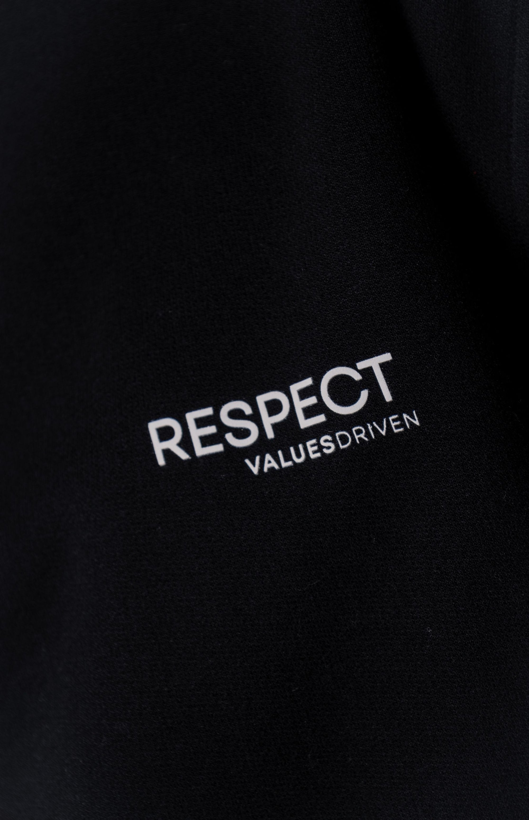 Respect Hoodie Black