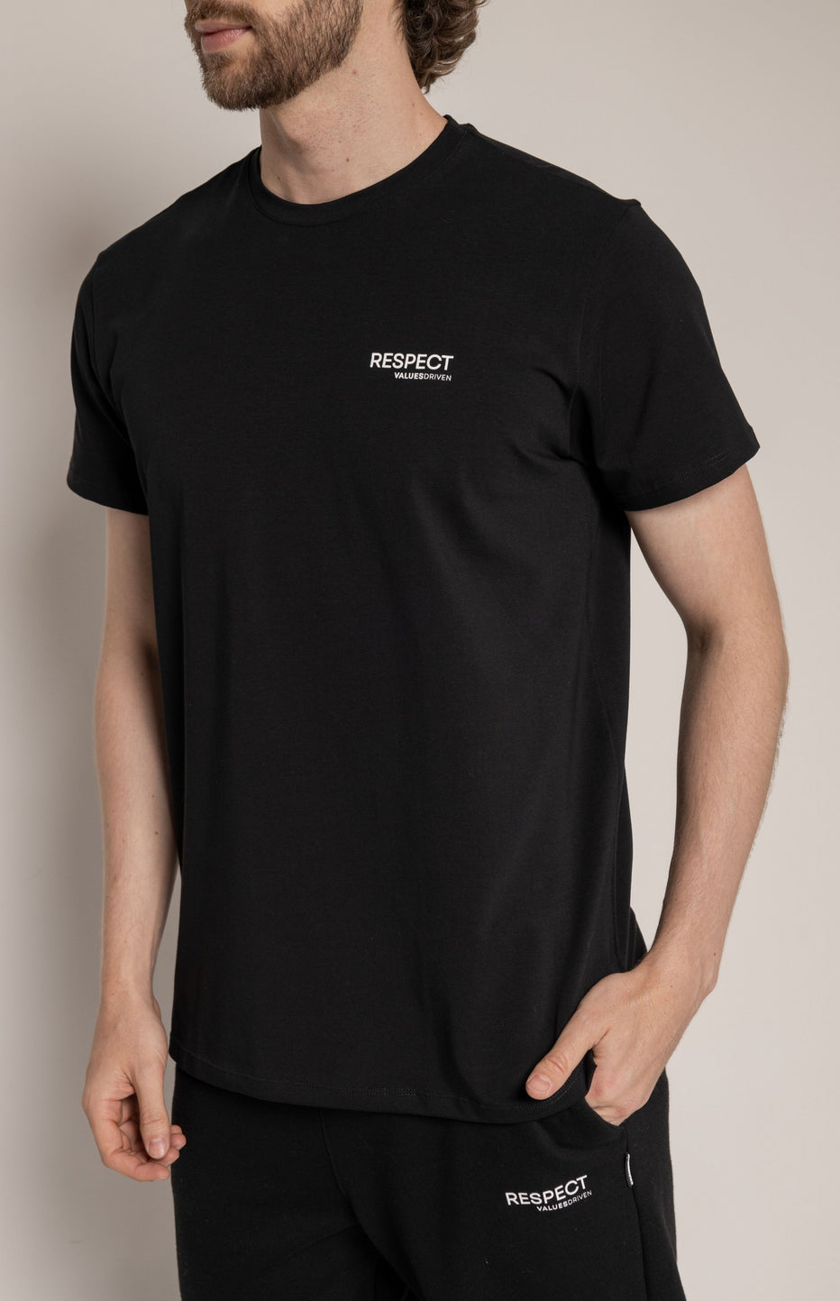 Respect T-Shirt Black – Values Driven