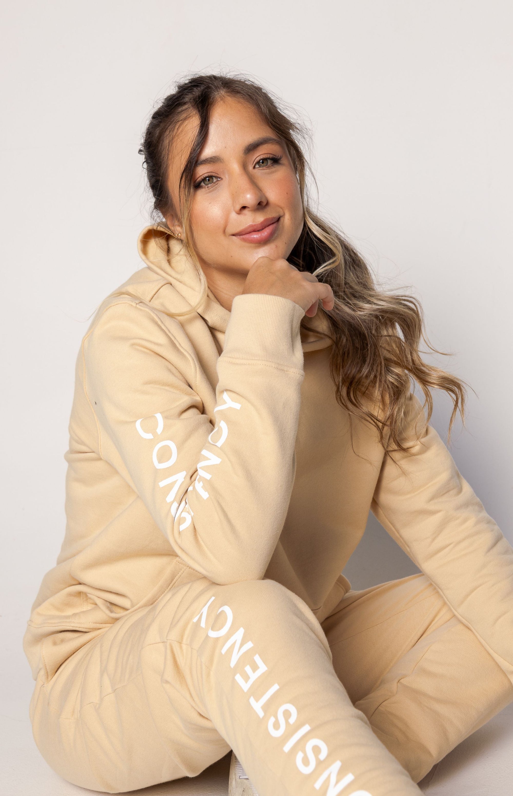 Consistency Hoodie Beige